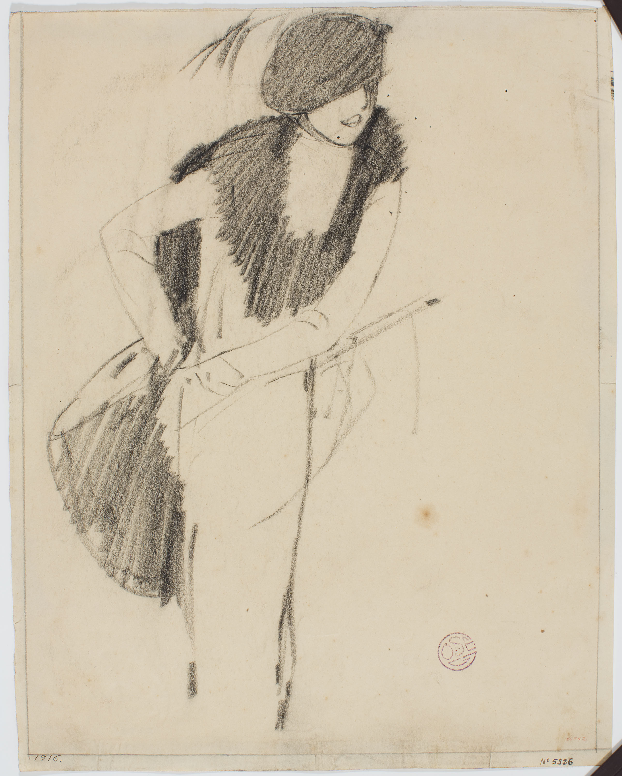 image for: Francesc Xavier Gosé - Dama - Cap a 1910