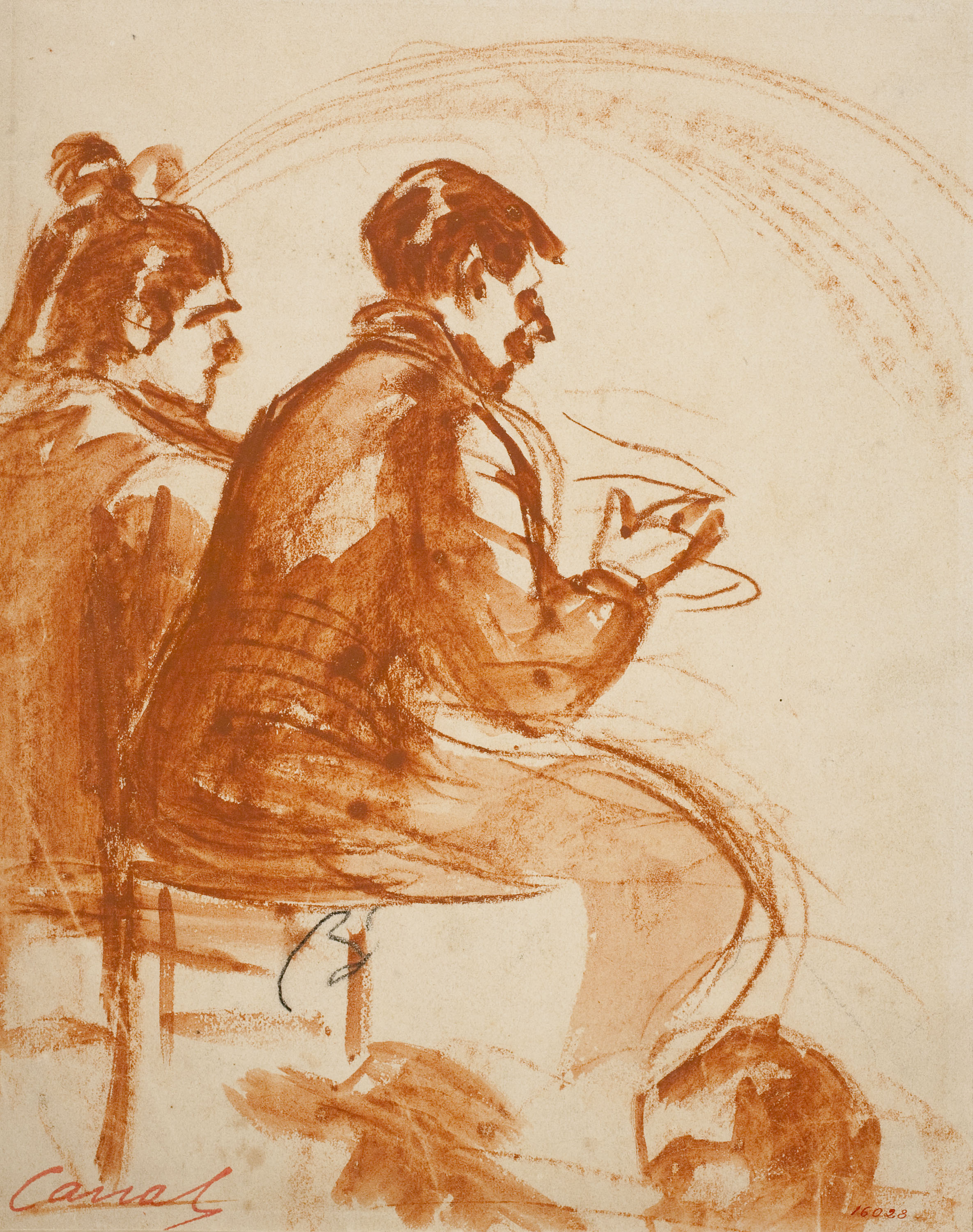 image for: Ricard Canals - Cantaors - Cap a 1910