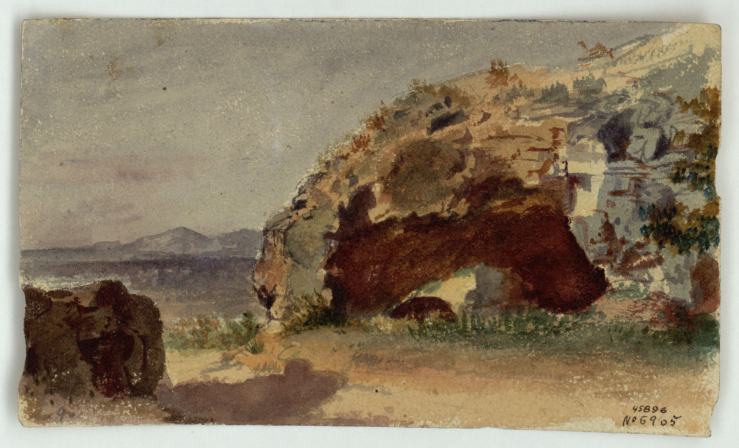 image for: Marià Fortuny - Paisatge - Cap a 1853-1856