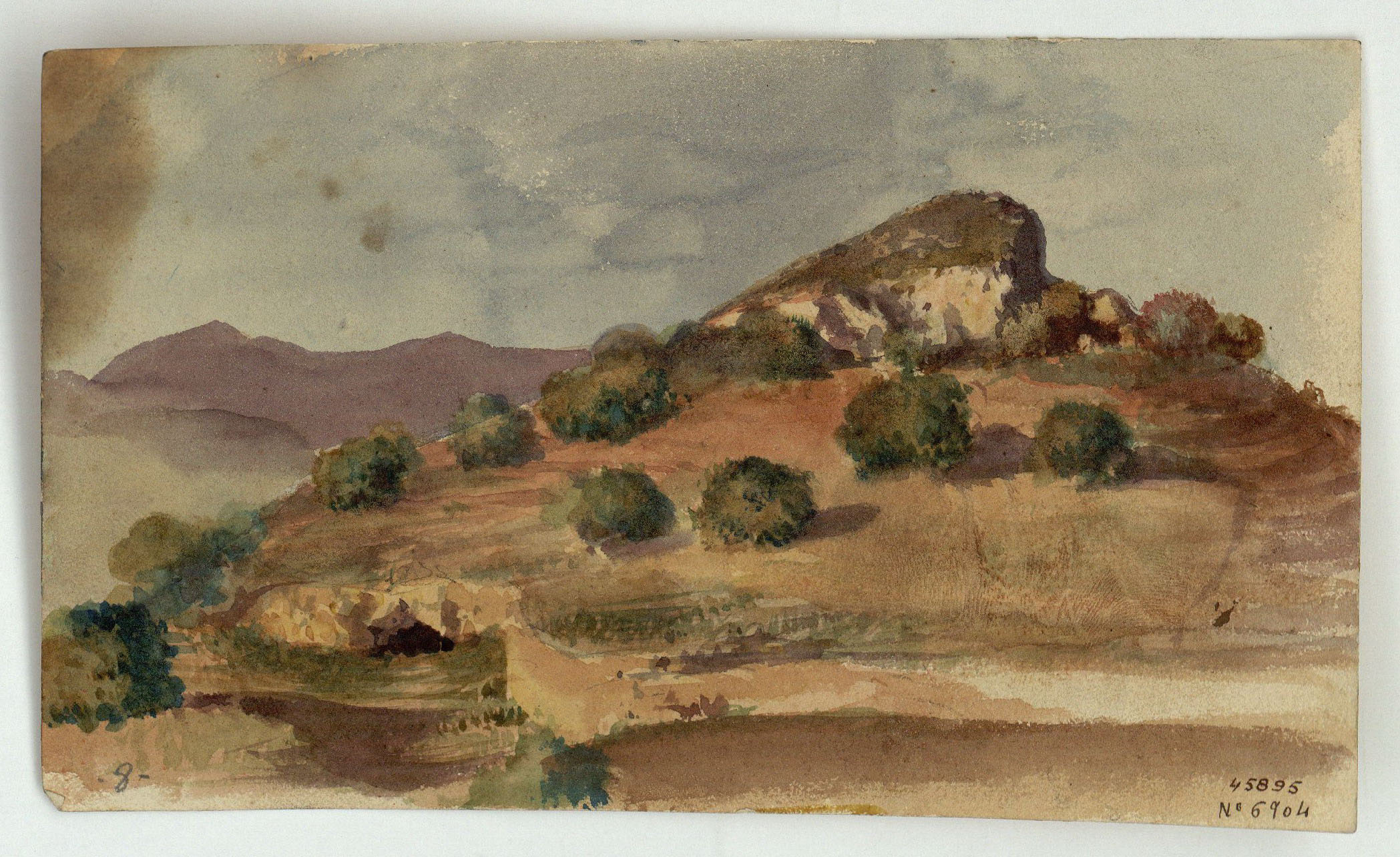 image for: Marià Fortuny - Paisatge - Cap a 1853-1856