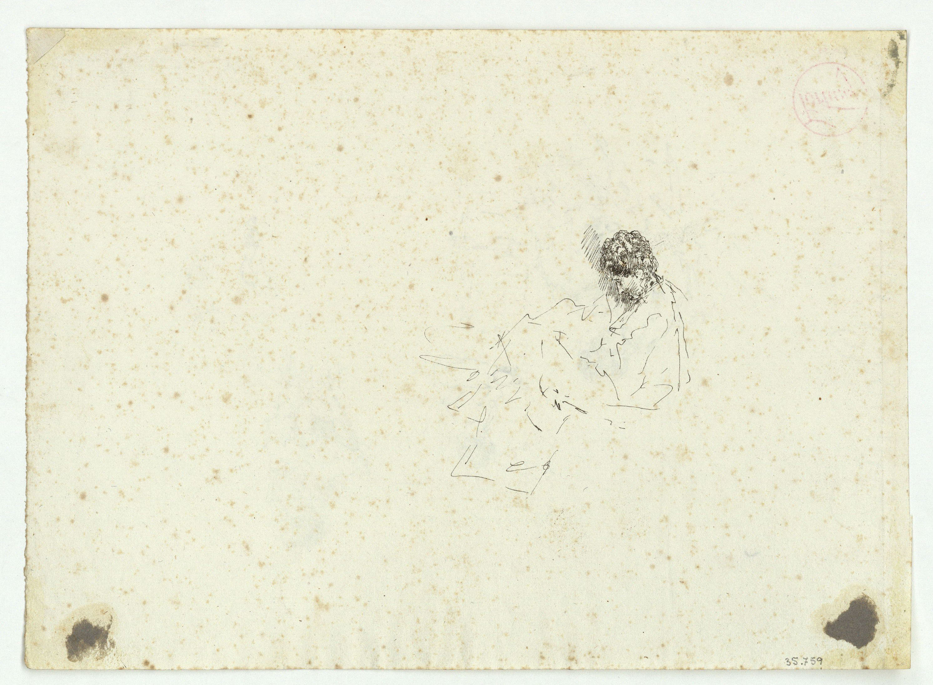 image for: Marià Fortuny - María Luisa, Mariano i Cecilia de Madrazo (anvers) / Cecilia de Madrazo (revers) - Cap a 1874 [1]