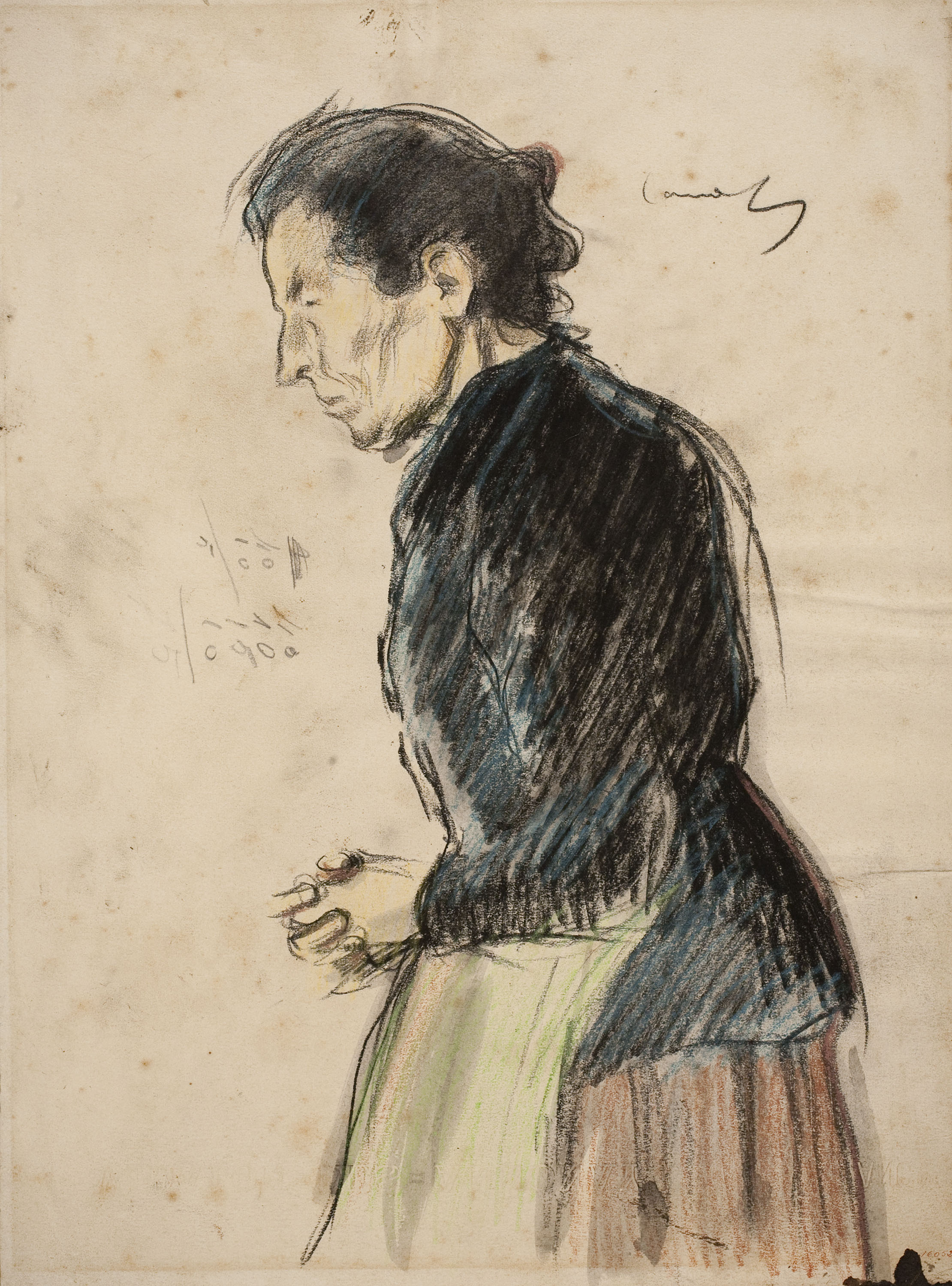 image for: Ricard Canals - Figura femenina - Cap a 1896-1900