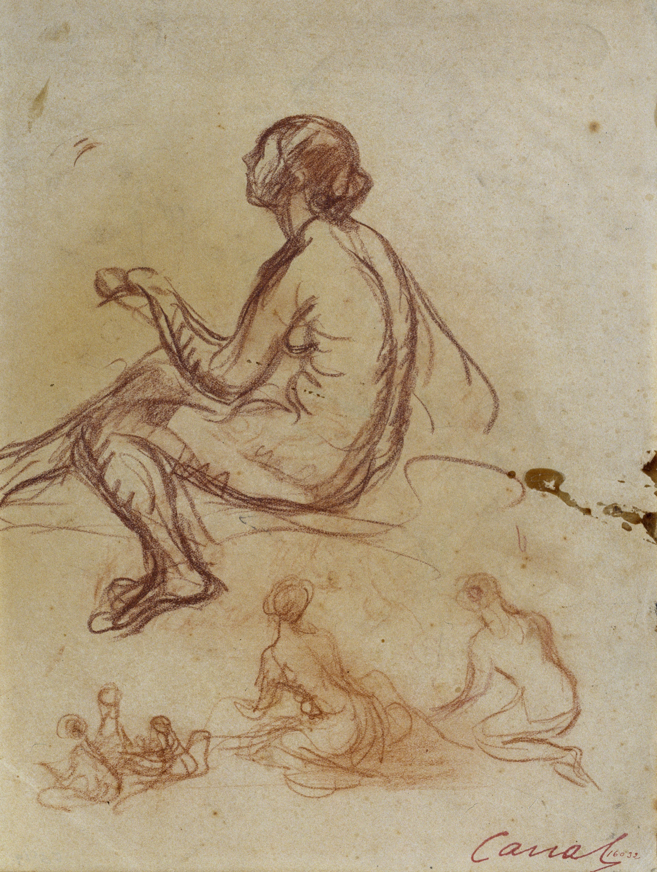 image for: Ricard Canals - Apunt de nus femenins - Cap a 1920