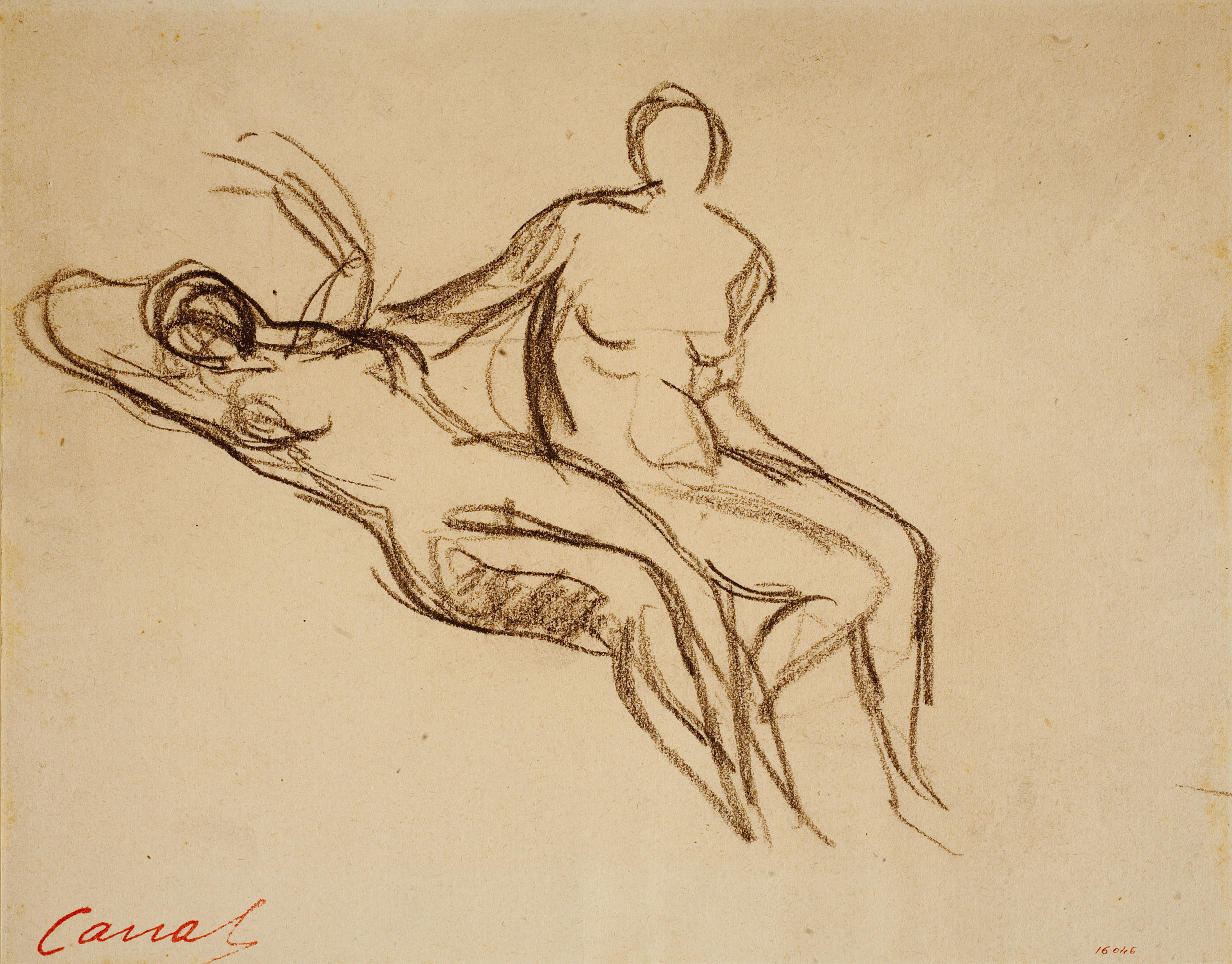 image for: Ricard Canals - Apunt de nus femenins - Cap a 1920