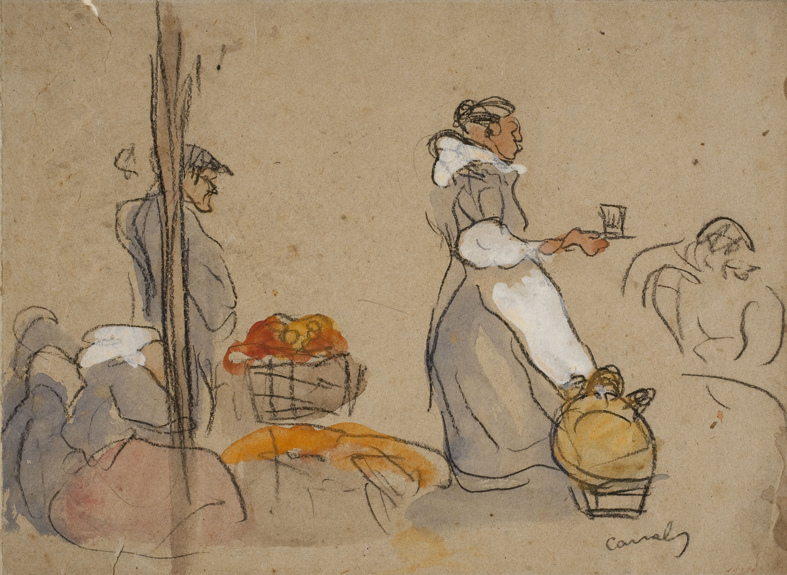 image for: Ricard Canals - Al cafè - Cap a 1900