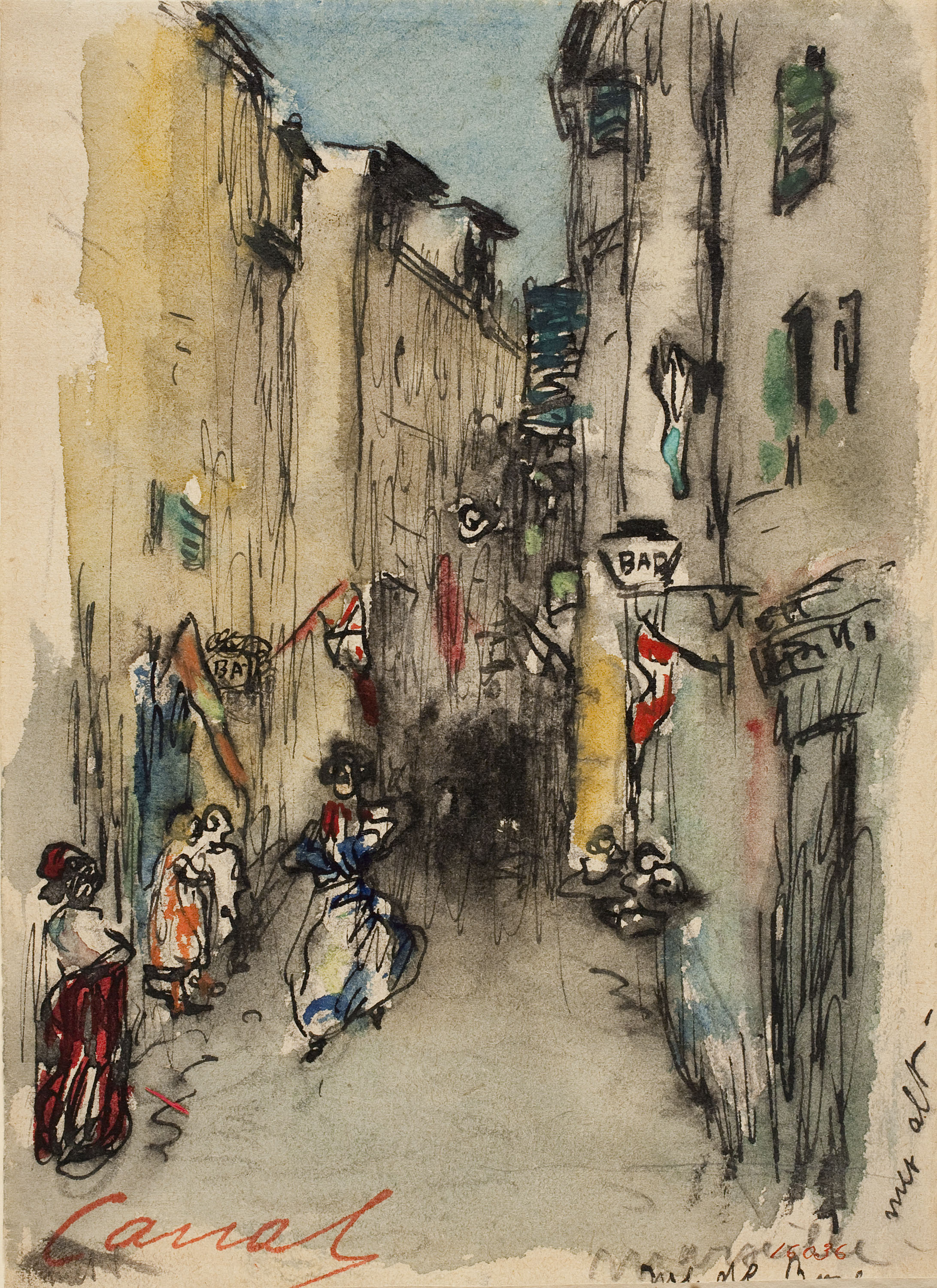 image for: Ricard Canals - Carrer de Marsella - Cap a 1910