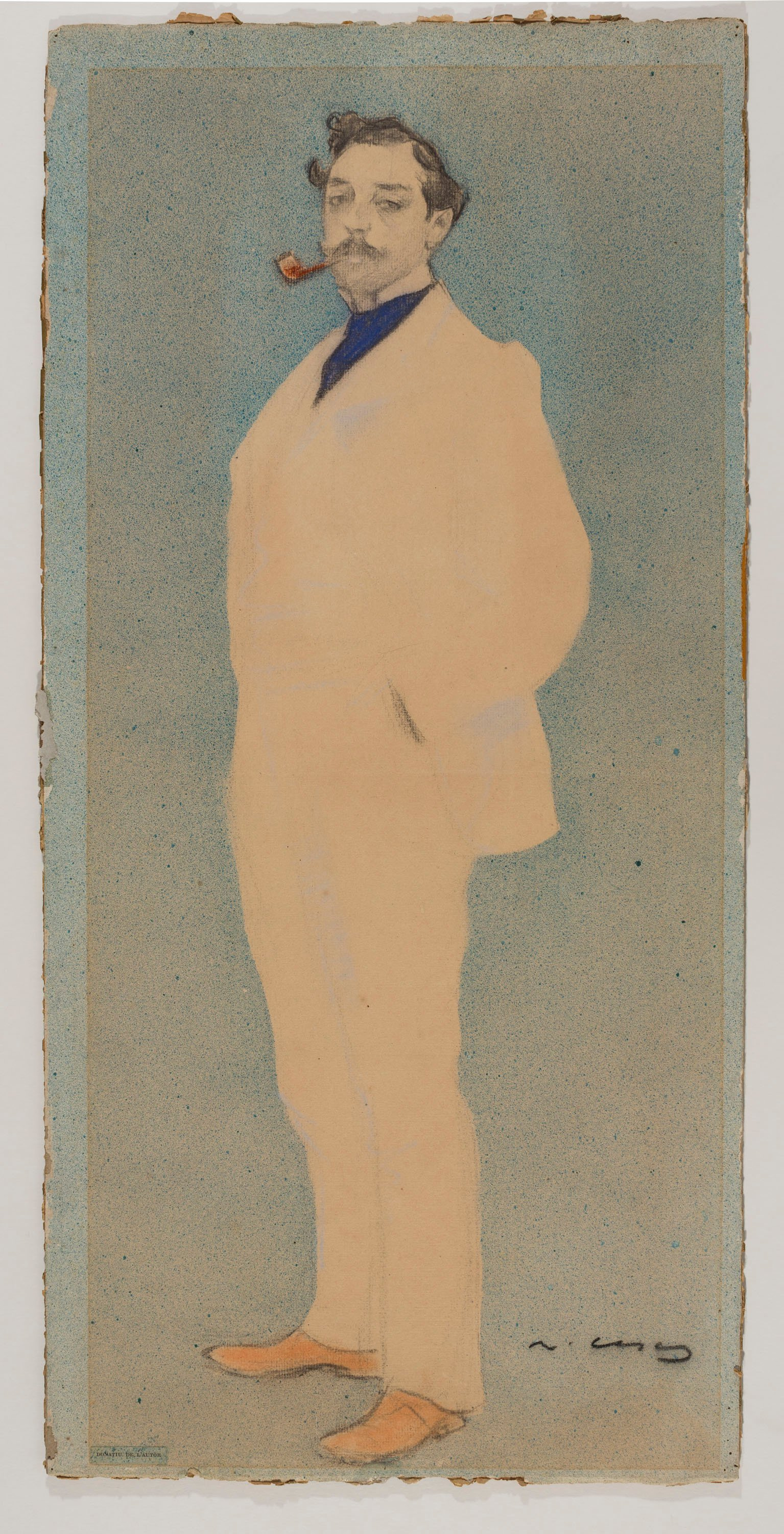 image for: Ramon Casas - Retrat d'Antoni Utrillo - Cap a 1897-1899