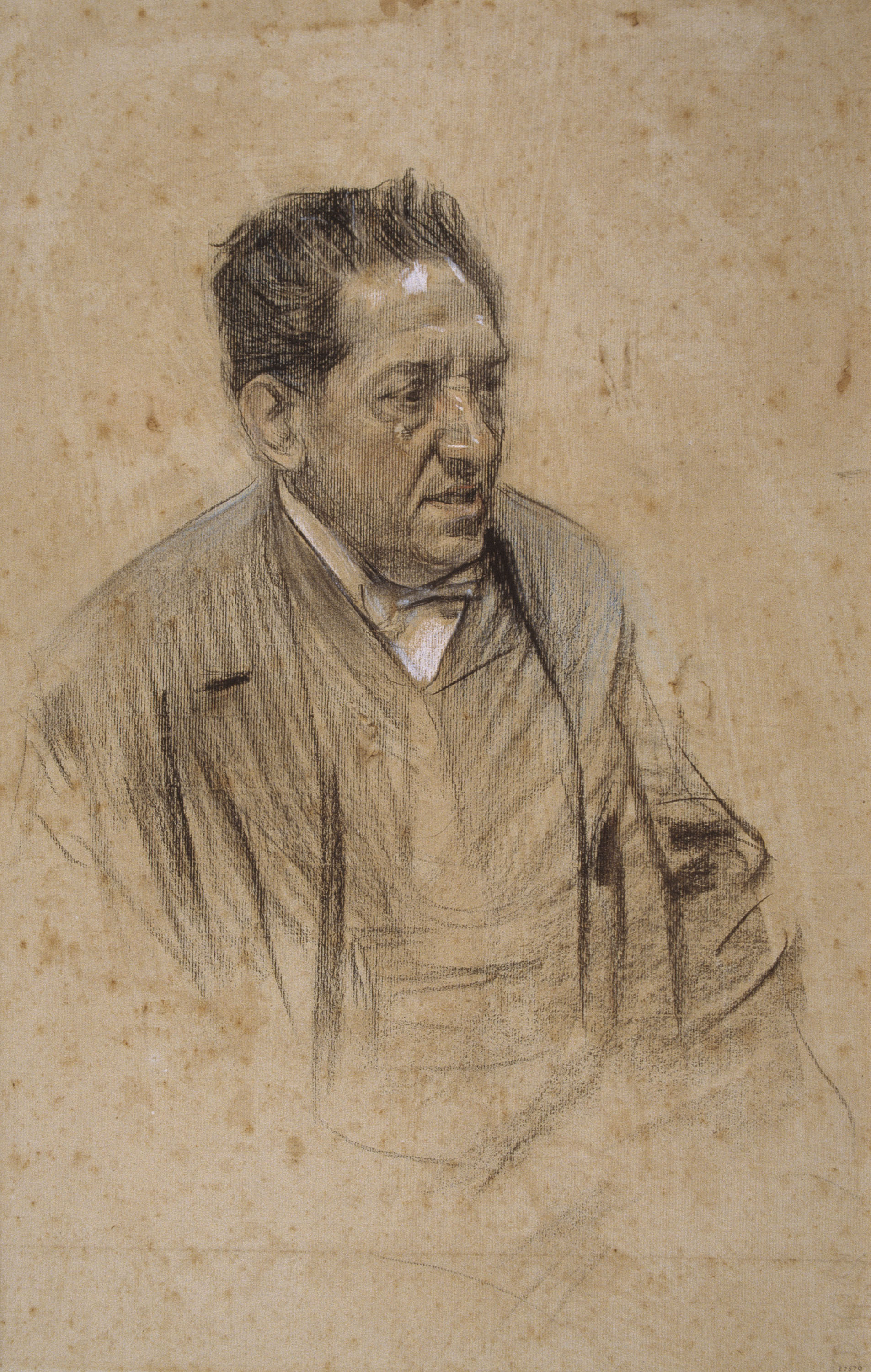 image for: Ramon Casas - Retrat d&#039;Iscle Soler - Cap a 1904-1905