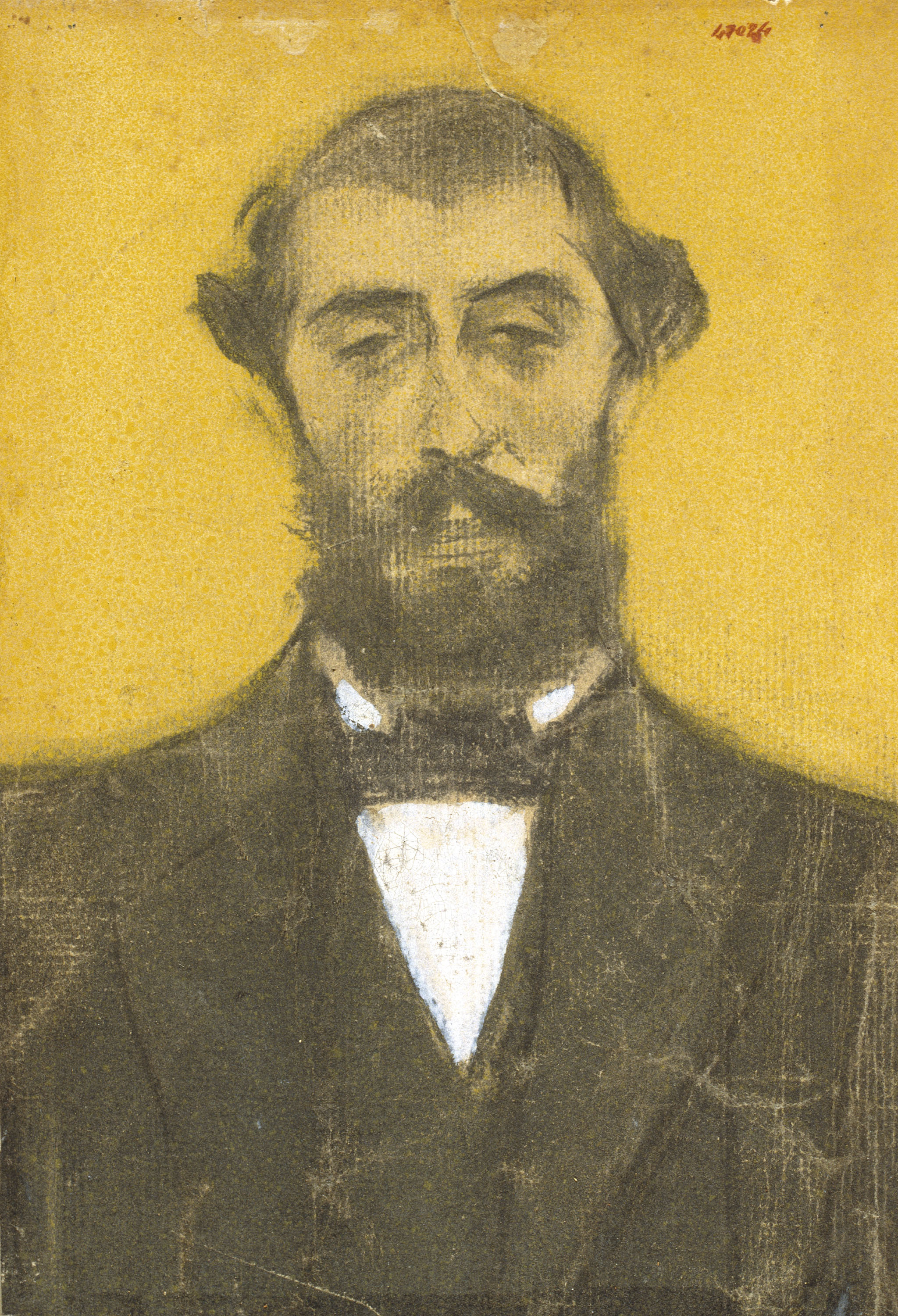 image for: Ramon Casas - Retrat de Pere Romeu - Cap a 1897-1898