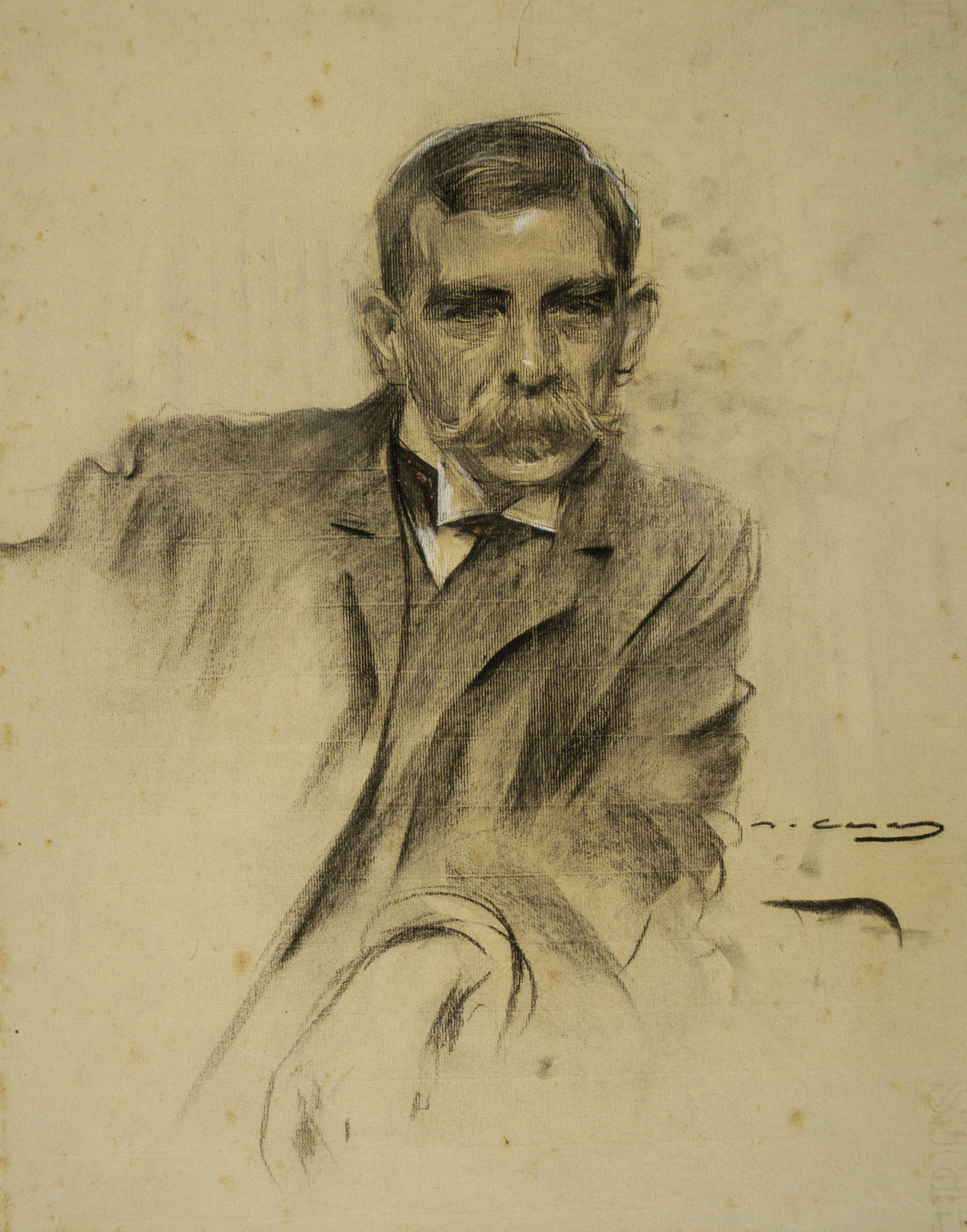 image for: Ramon Casas - Retrat d'Emili Sala - 1904