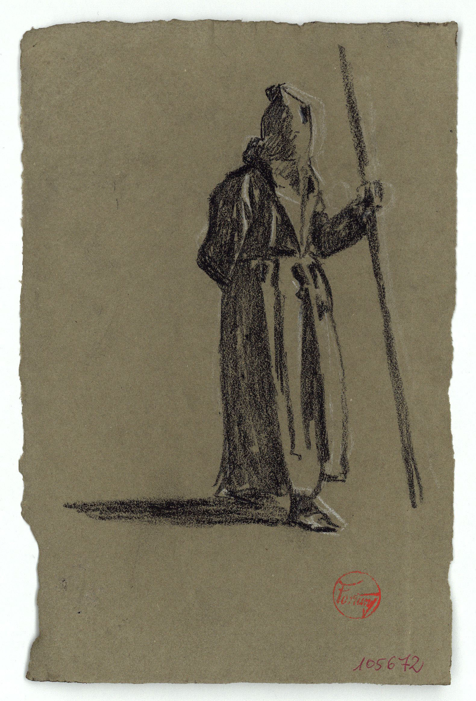 image for: Marià Fortuny - Penitent - Cap a 1867-1872