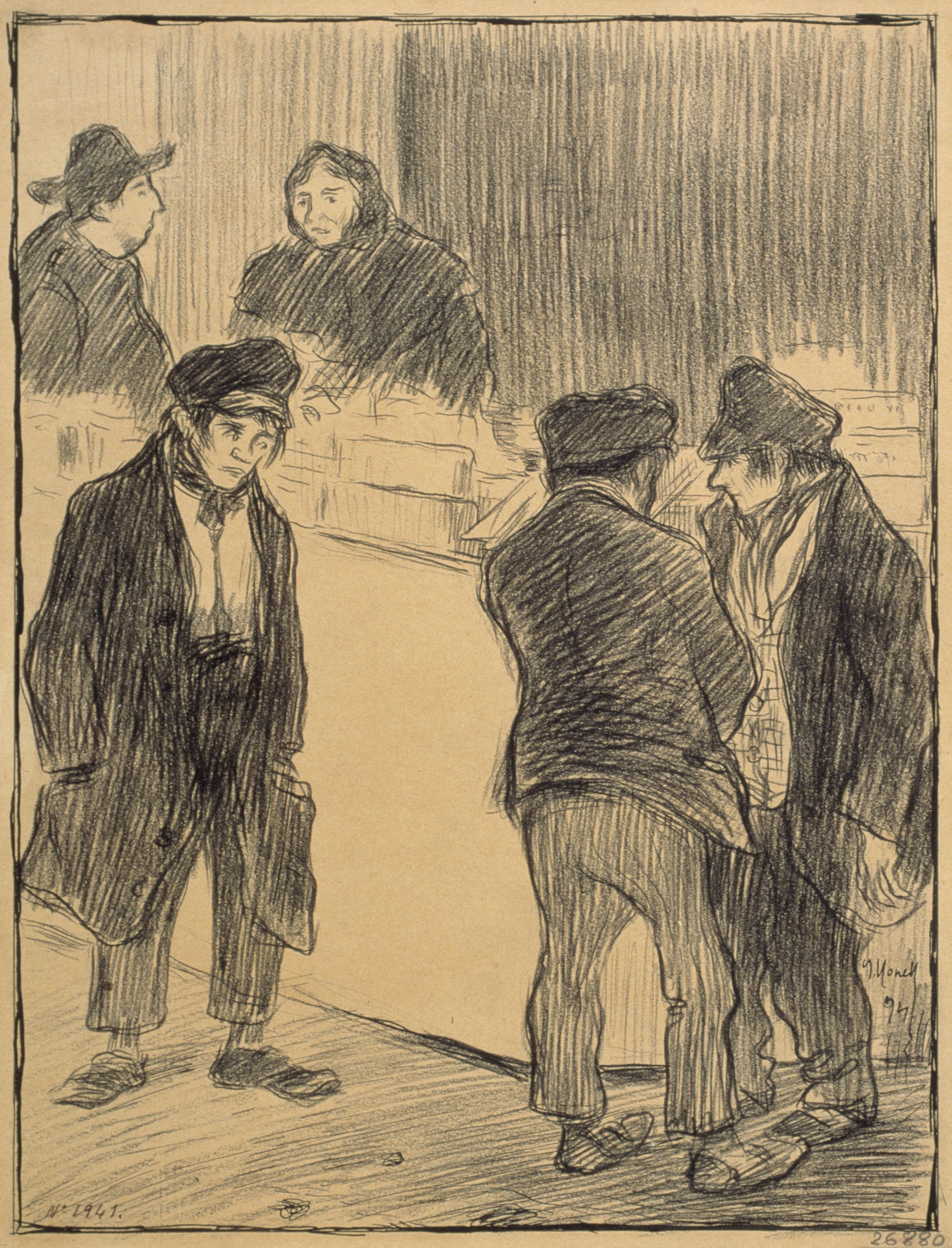 image for: Isidre Nonell - Nyèbits i turronaires  - 1894