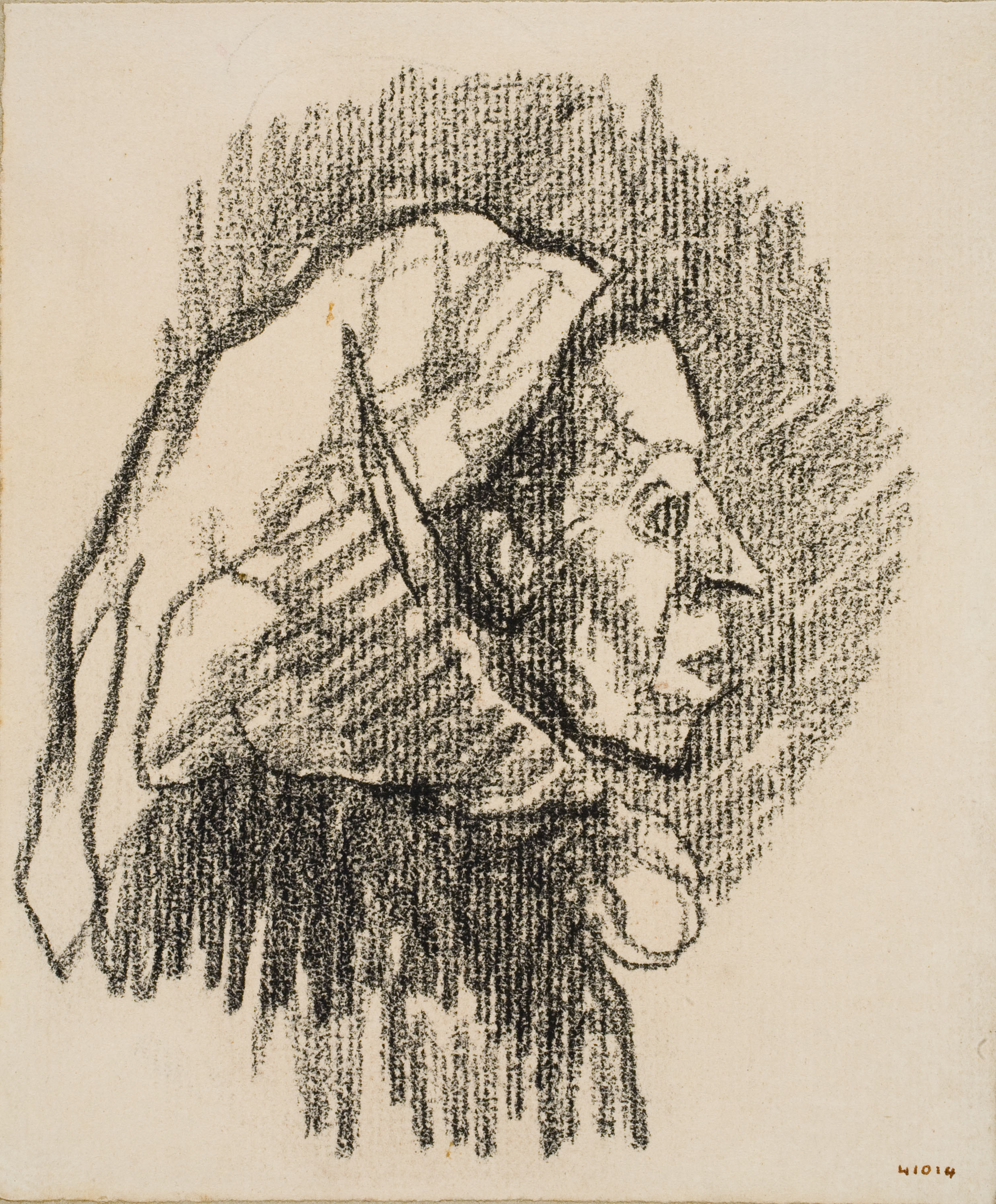 image for: Isidre Nonell - Bust de dona - Cap a 1909-1911