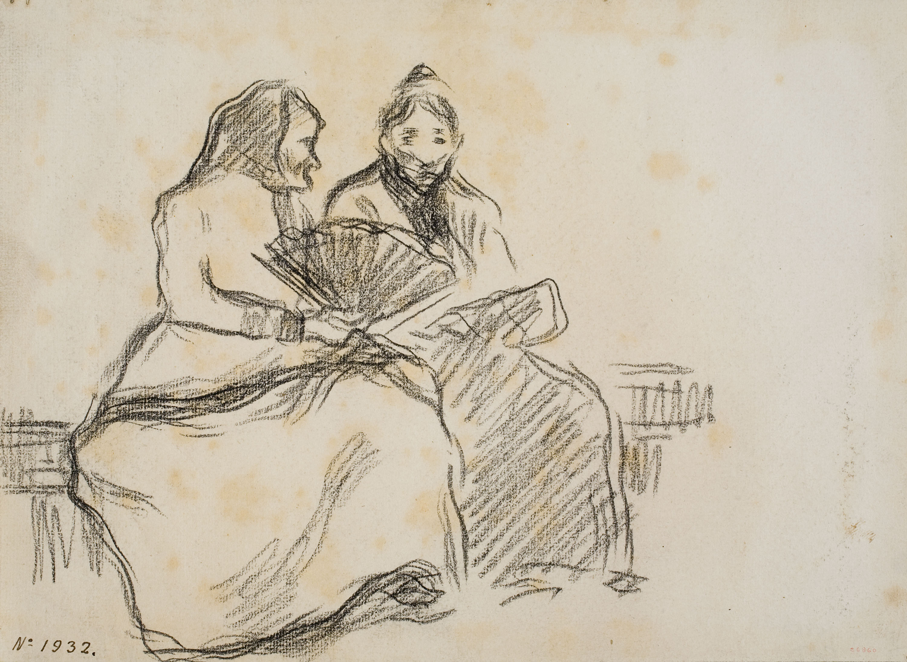 image for: Isidre Nonell - Gent de poble - Cap a 1892-1894