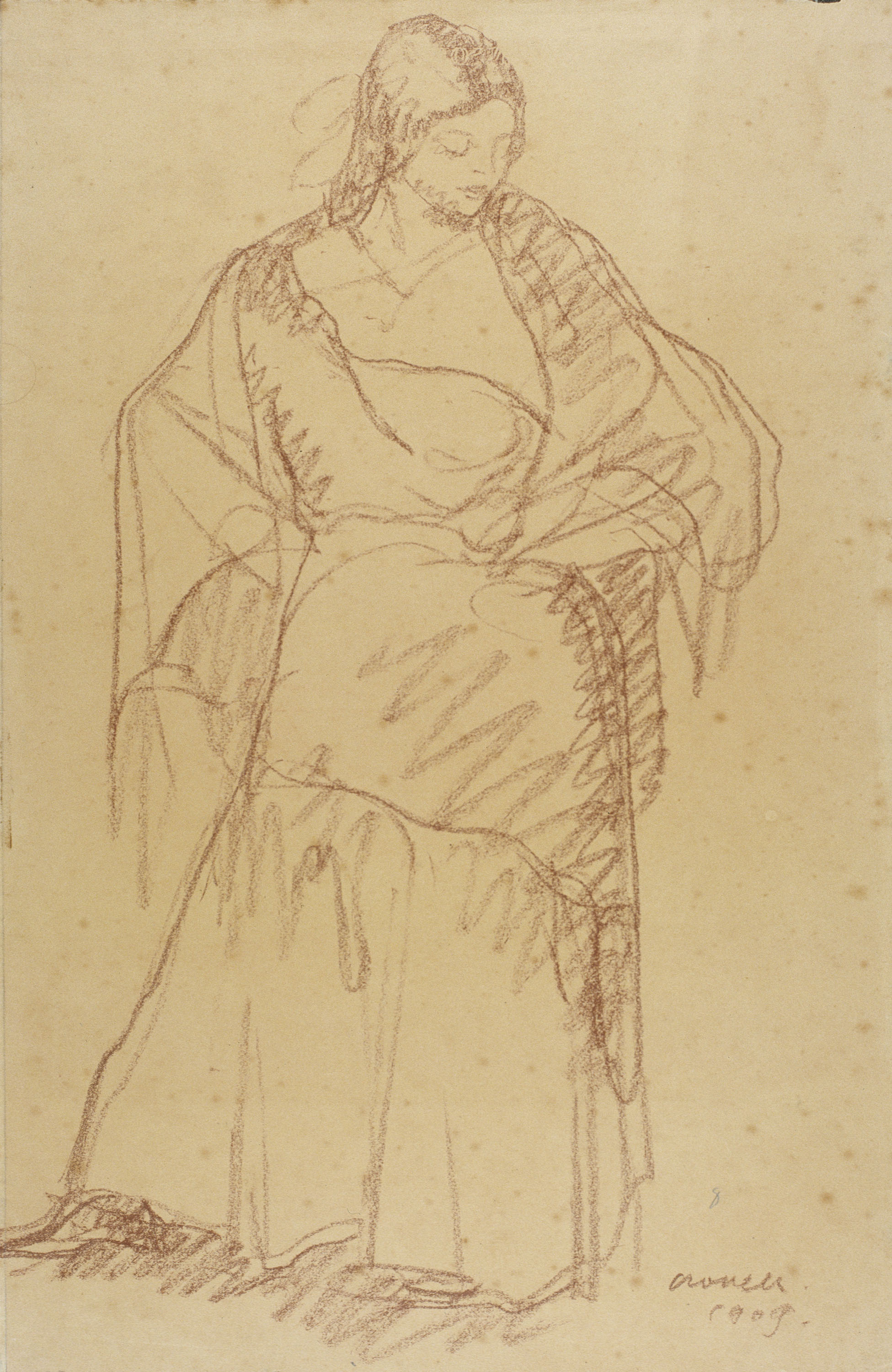 image for: Isidre Nonell - Perquè no voldrà - 1909