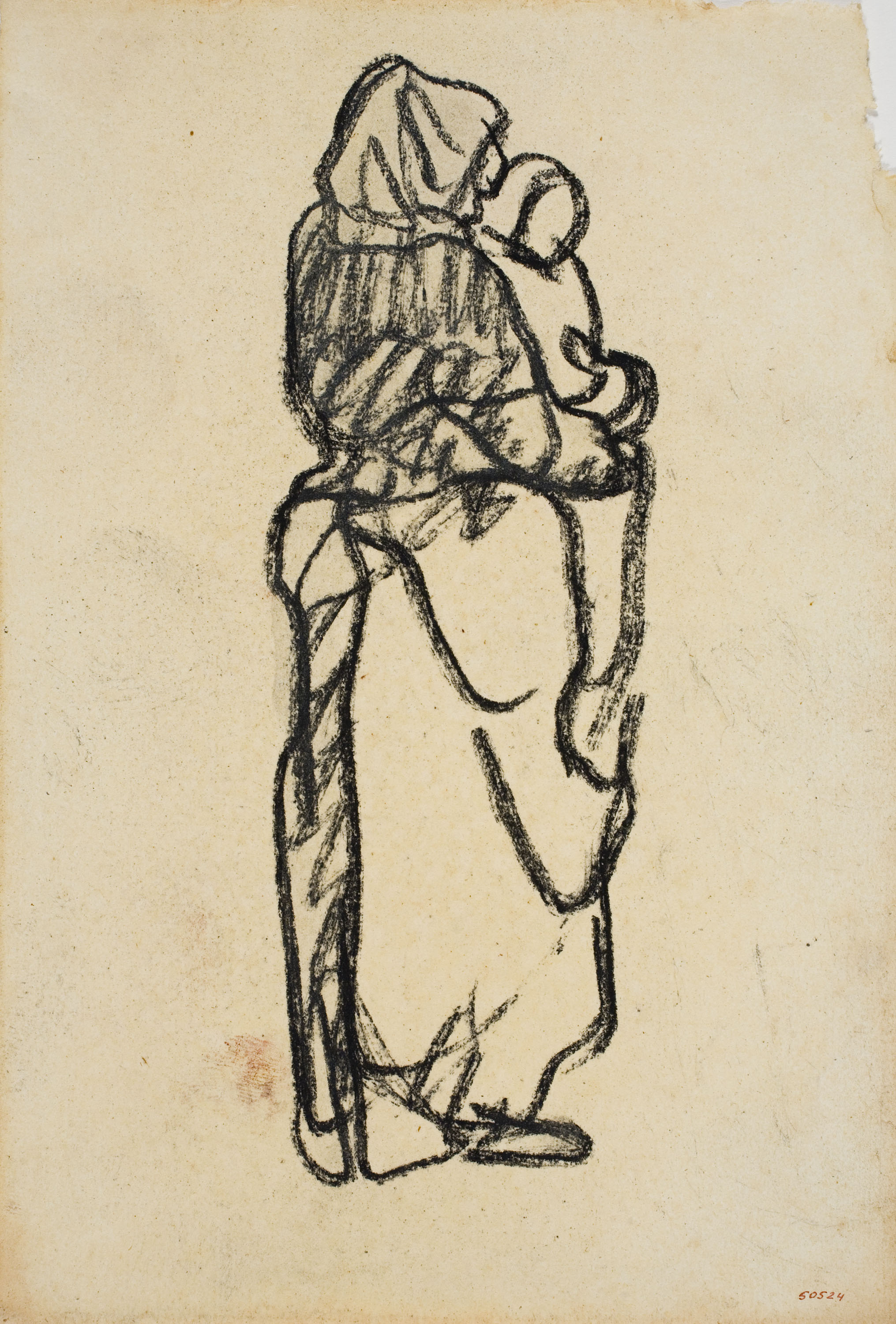 image for: Isidre Nonell - Dona i nen - Cap a 1911