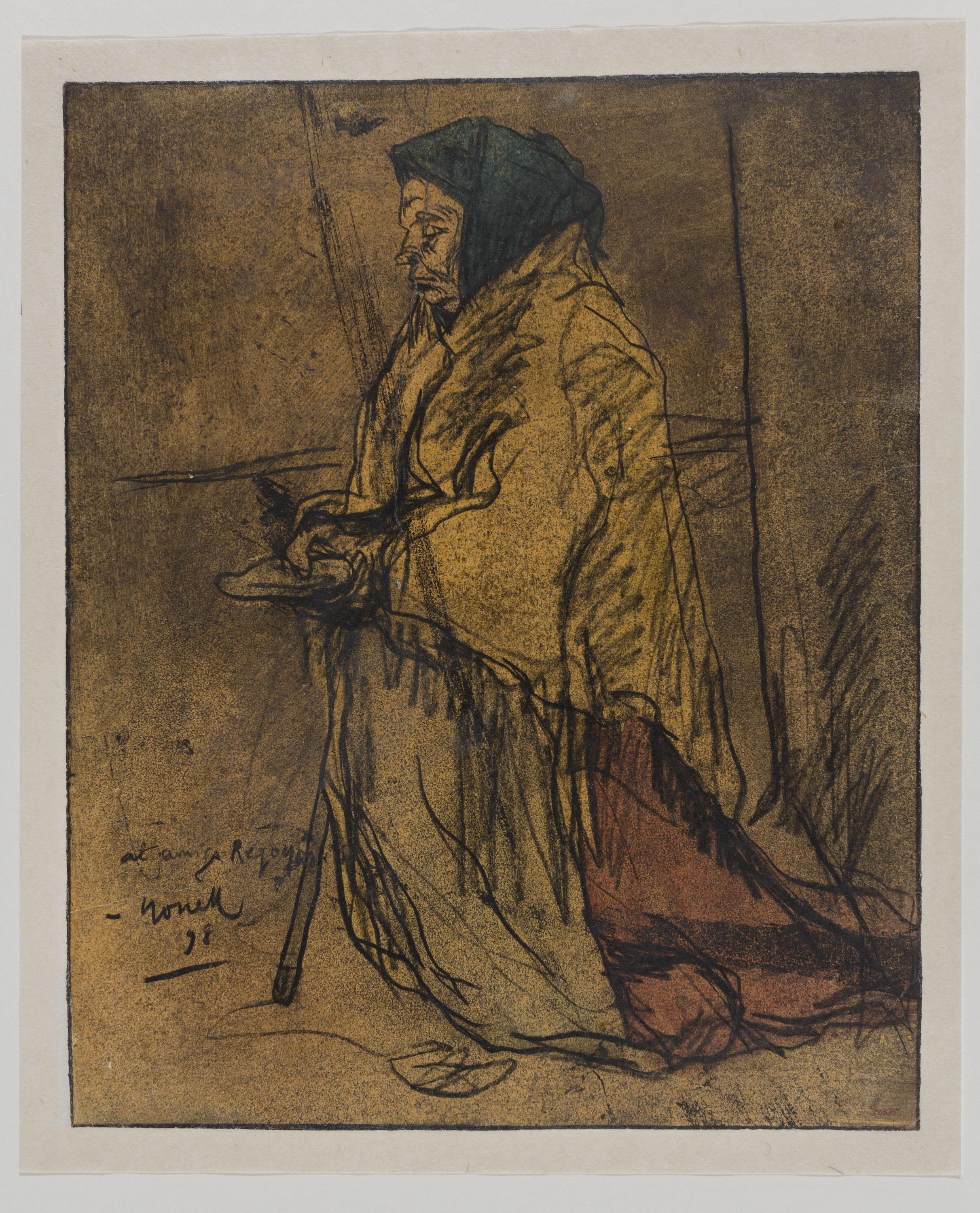 image for: Isidre Nonell - Rés d&#039;una infeliç - 1898