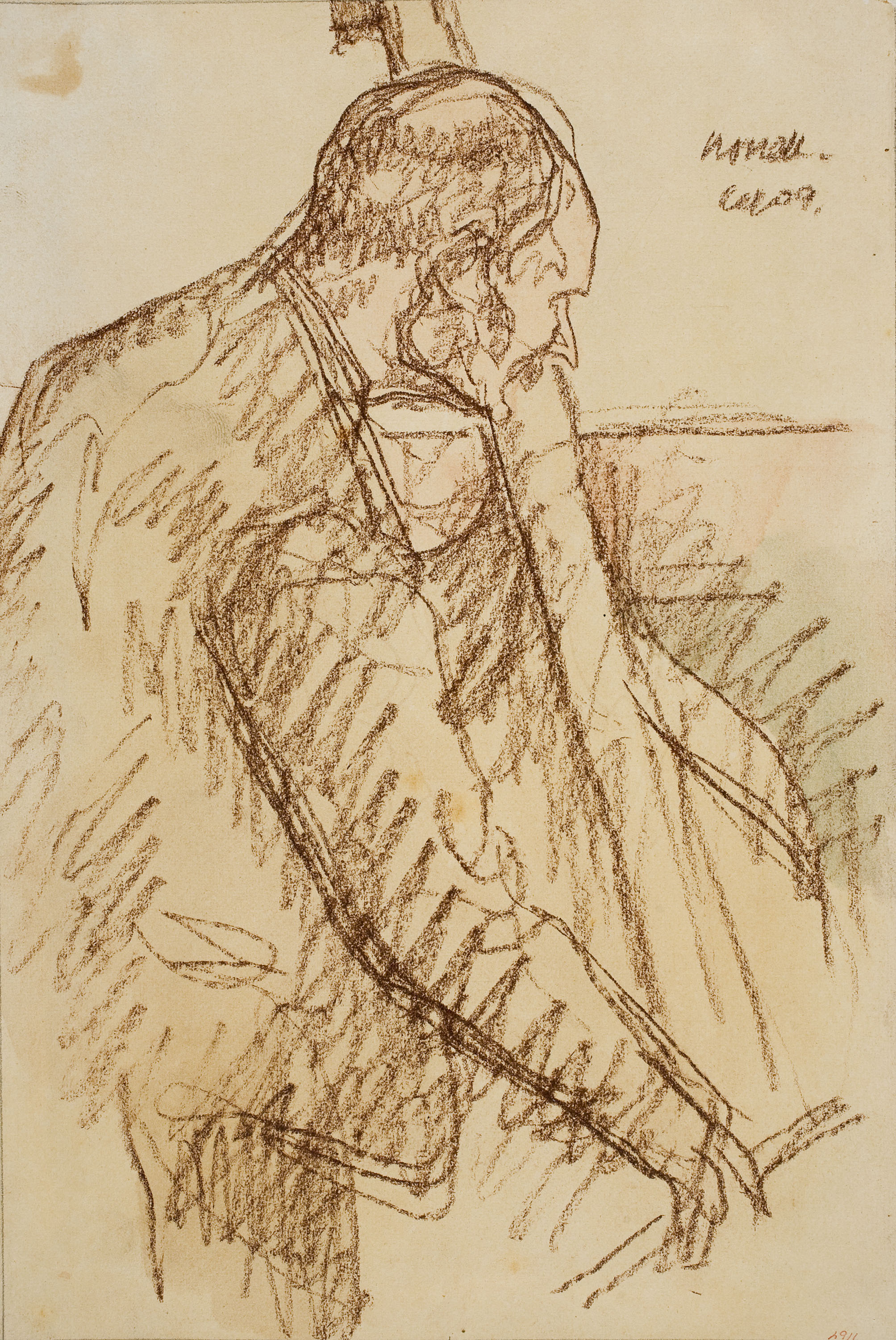 image for: Isidre Nonell - Contrabaix - 1909