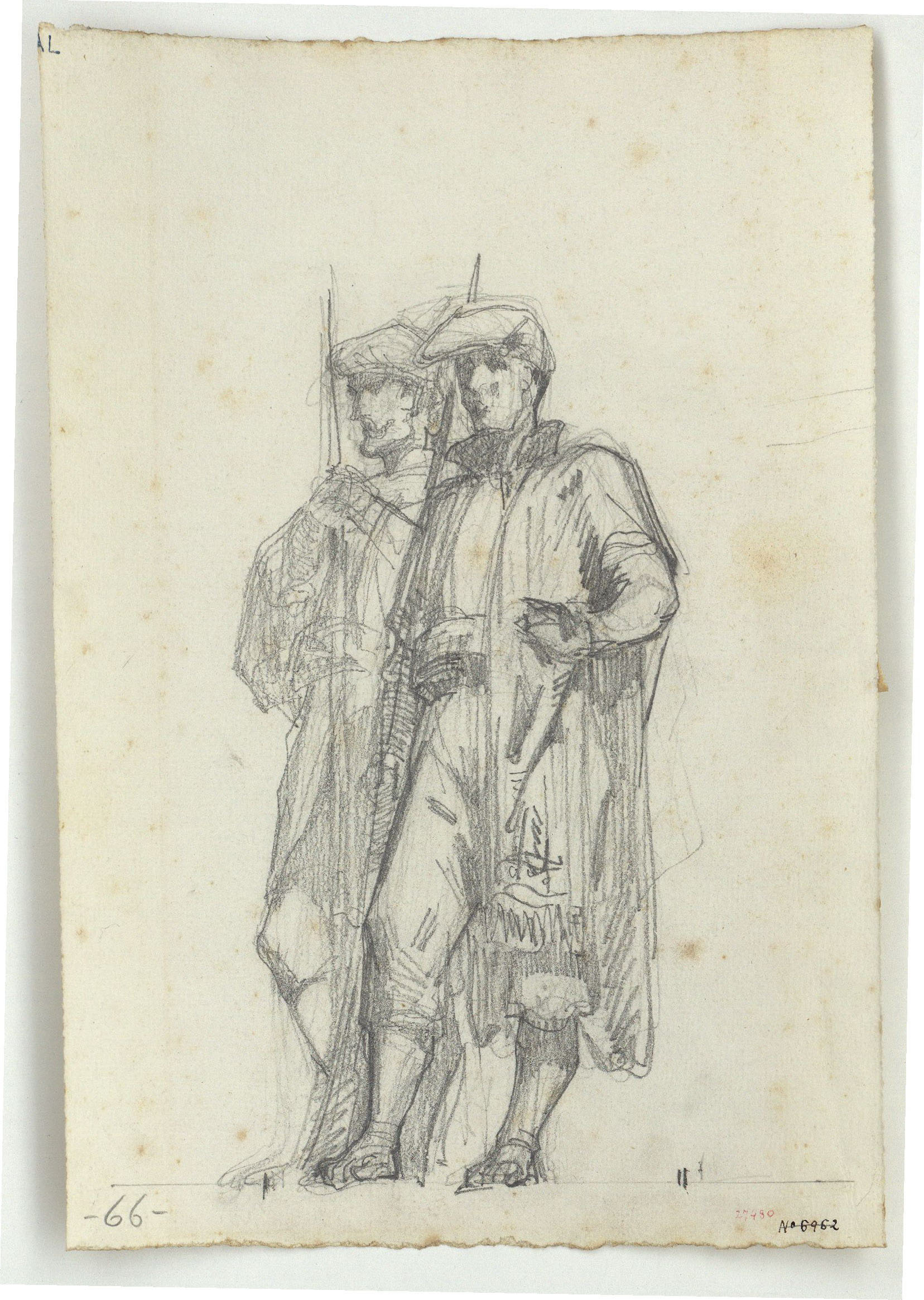 image for: Marià Fortuny - Voluntaris catalans de la guerra d&#039;Àfrica - Cap a 1860