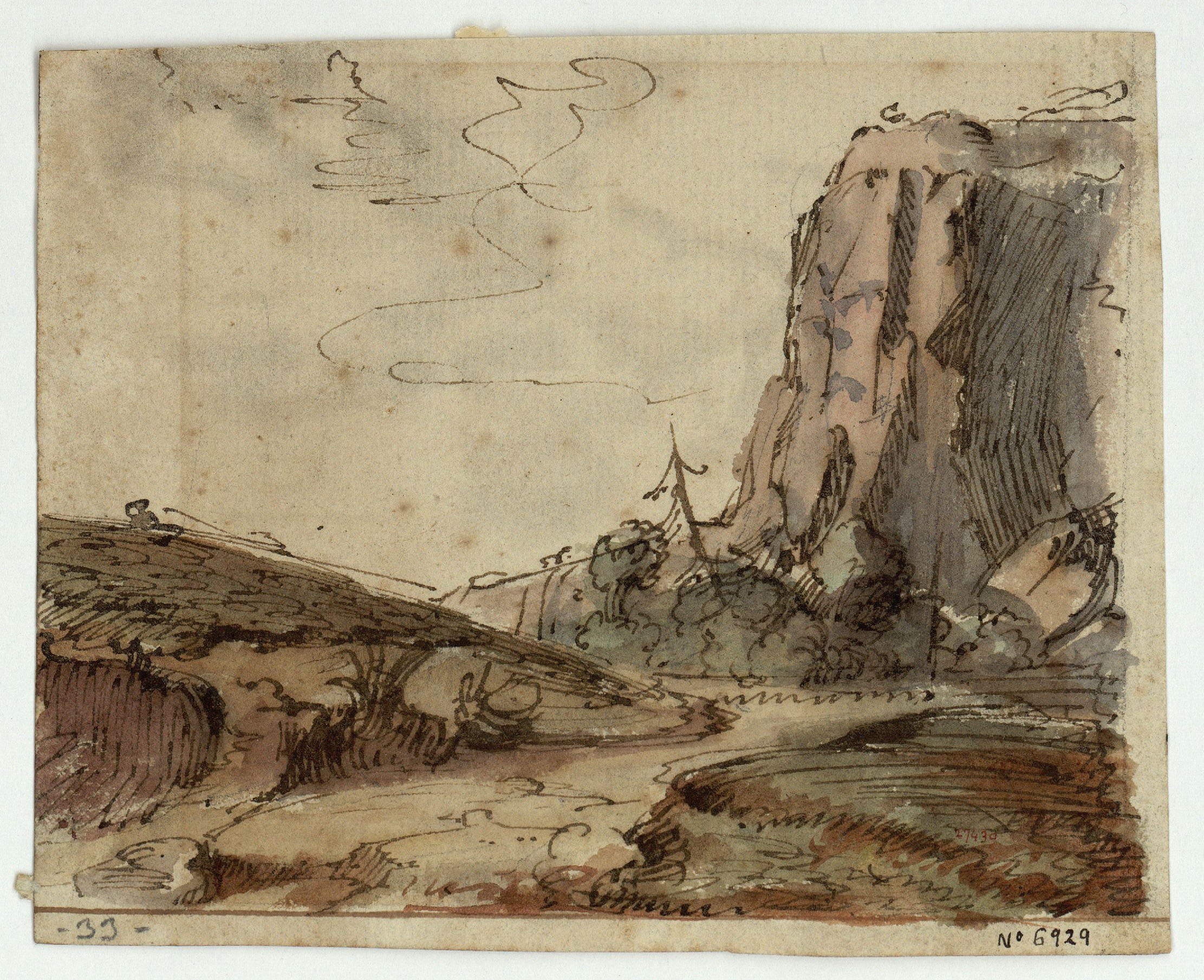 image for: Marià Fortuny - Paisatge - Cap a 1856-1858