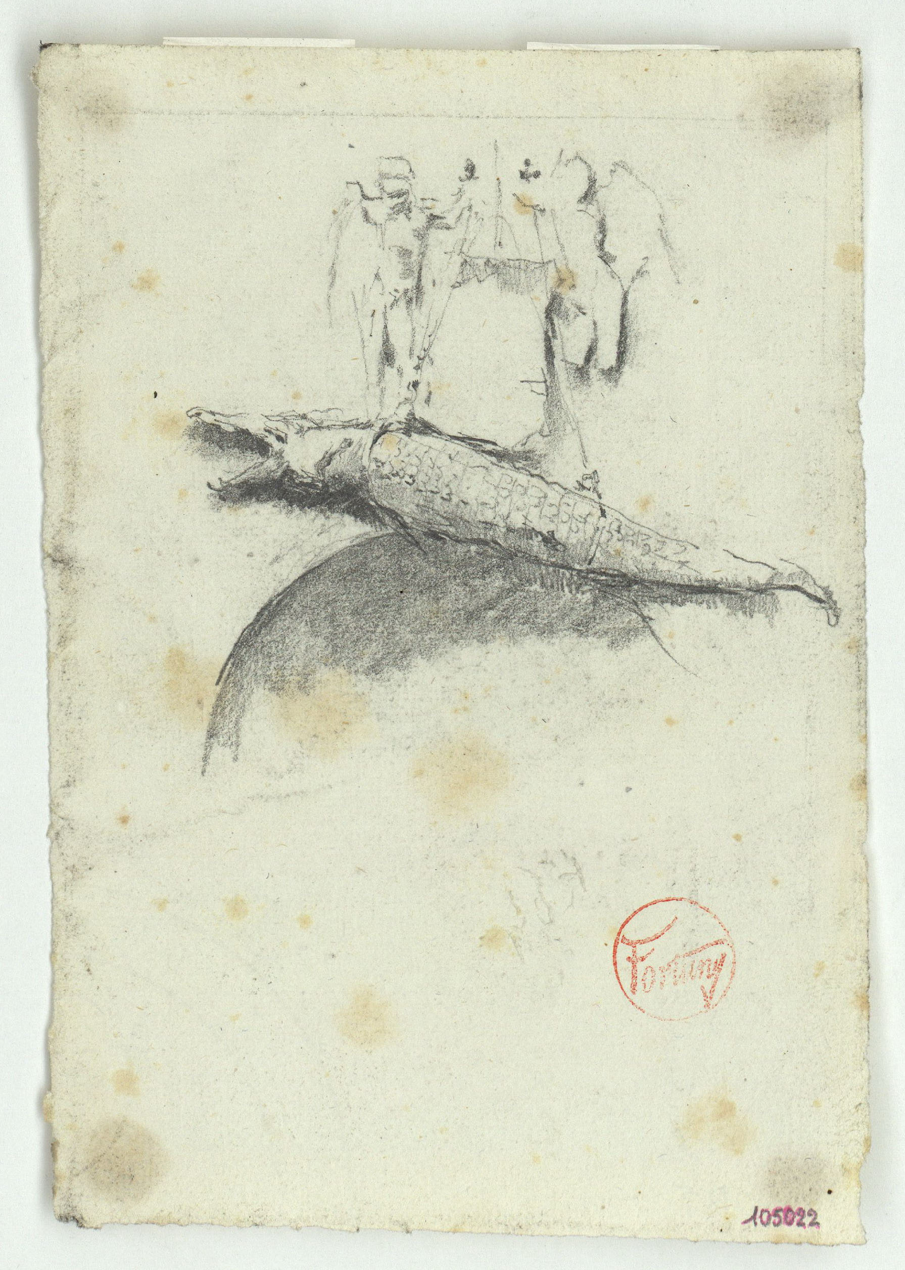 image for: Marià Fortuny - Porta del Llangardaix de la catedral de Sevilla - Cap a 1867-1872