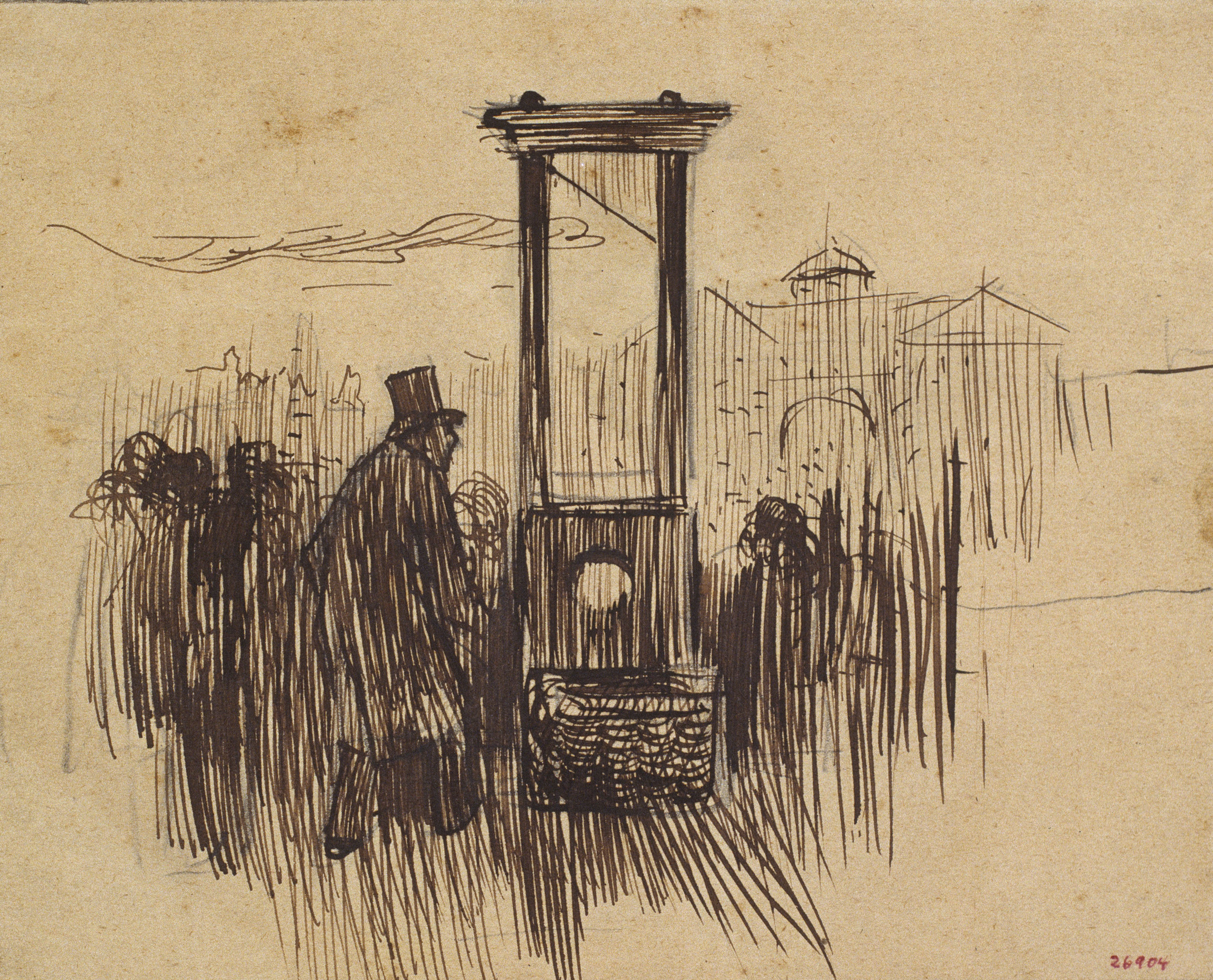 image for: Ramon Casas - Guillotina - 1892