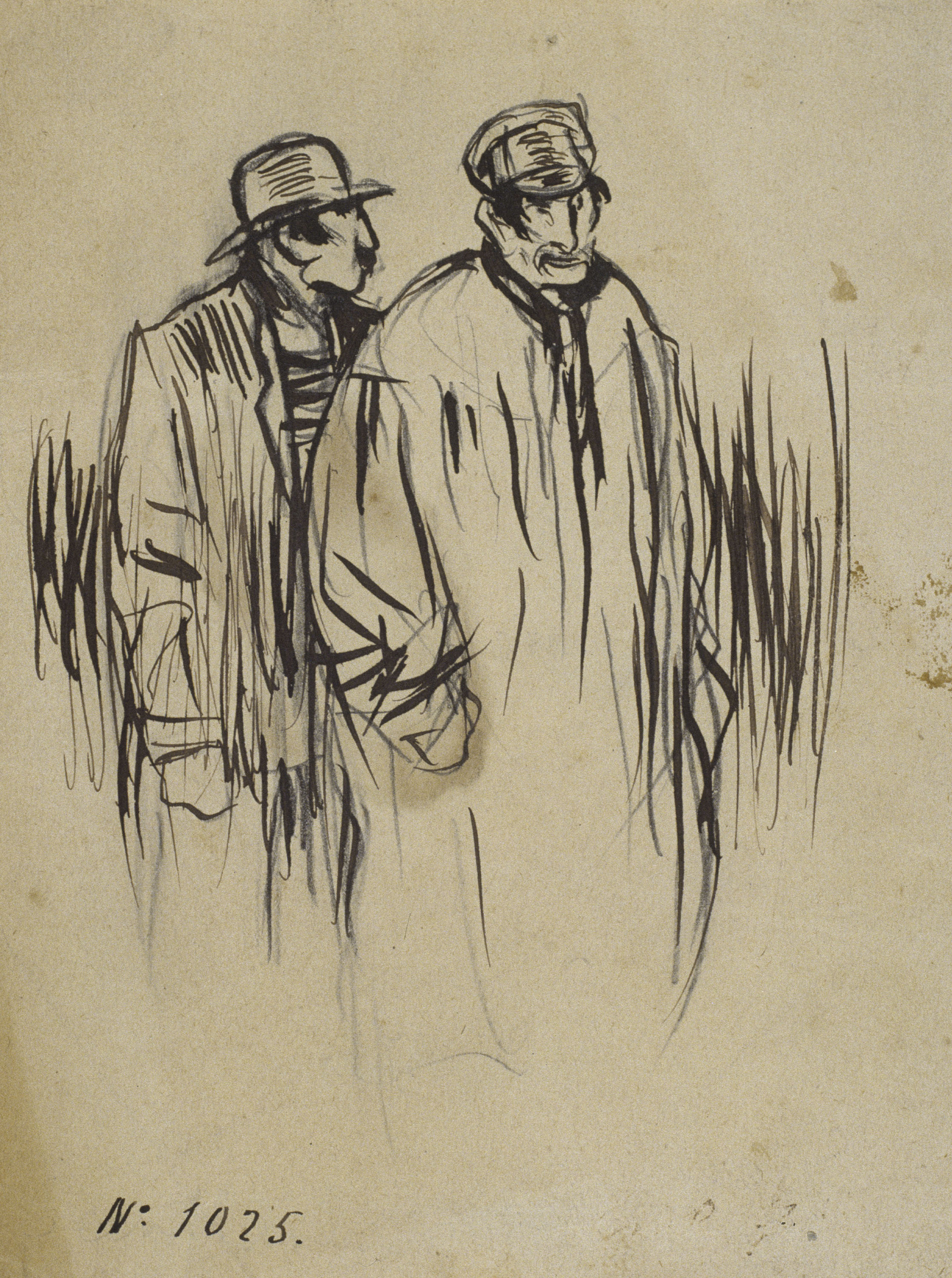 image for: Ramon Casas - Tipus parisencs - 1892