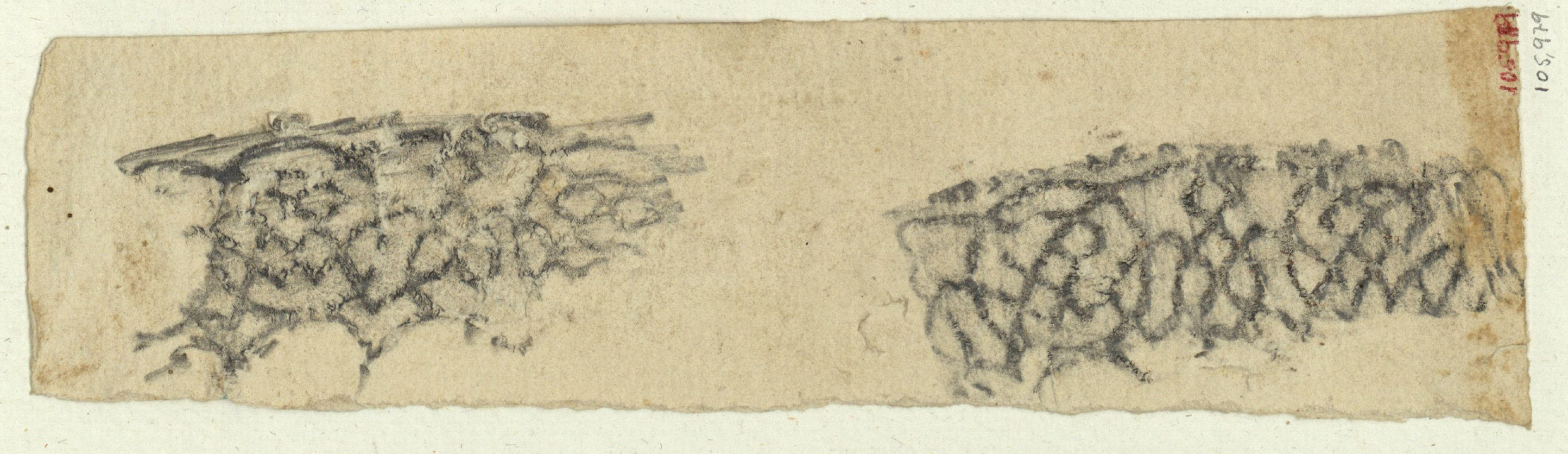 image for: Marià Fortuny - Calc de sanefes d&#039;estil musulmà - Cap a 1867-1872