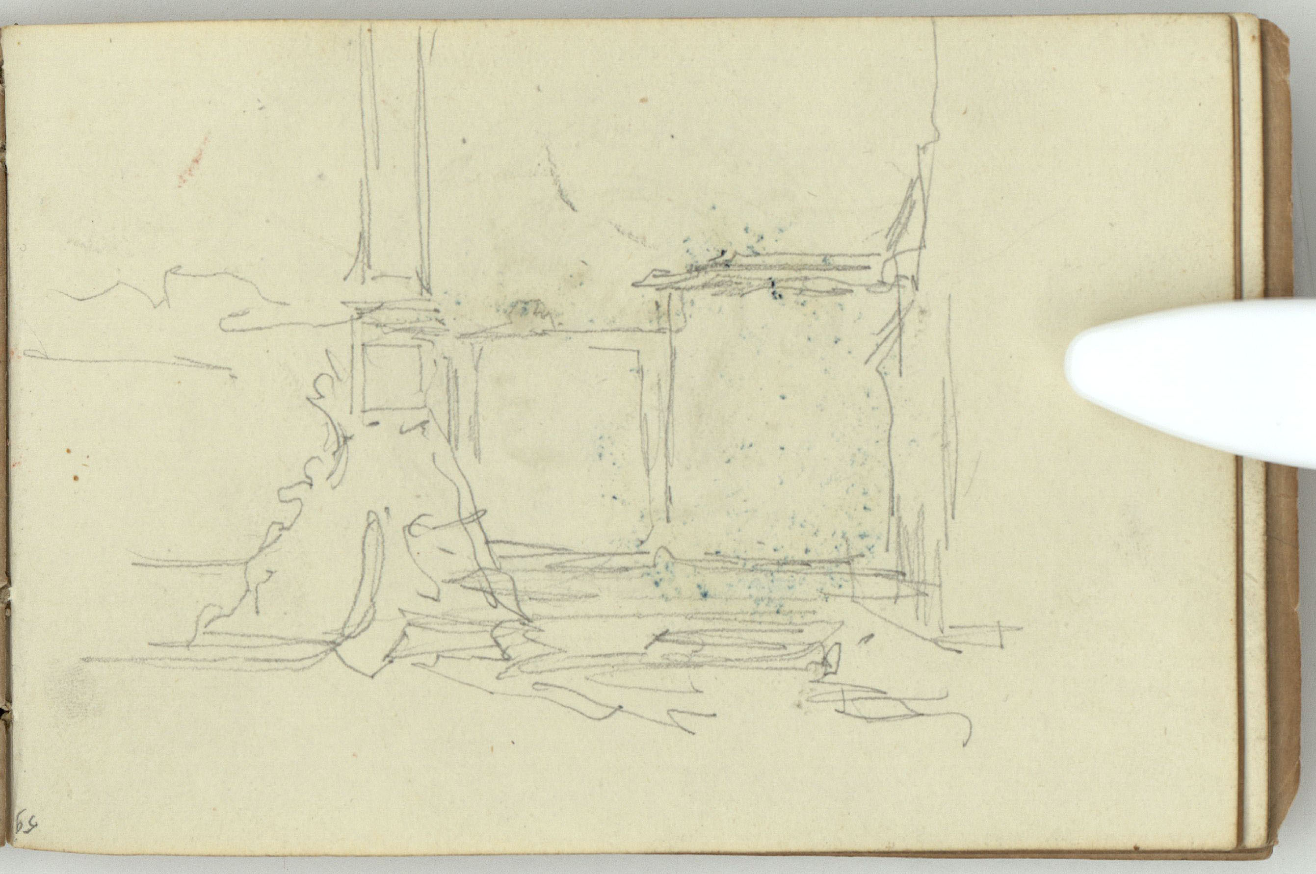 image for: Marià Fortuny - Moneda (anvers) / Basament de monòlit (revers) - Cap a 1863-1872 [1]