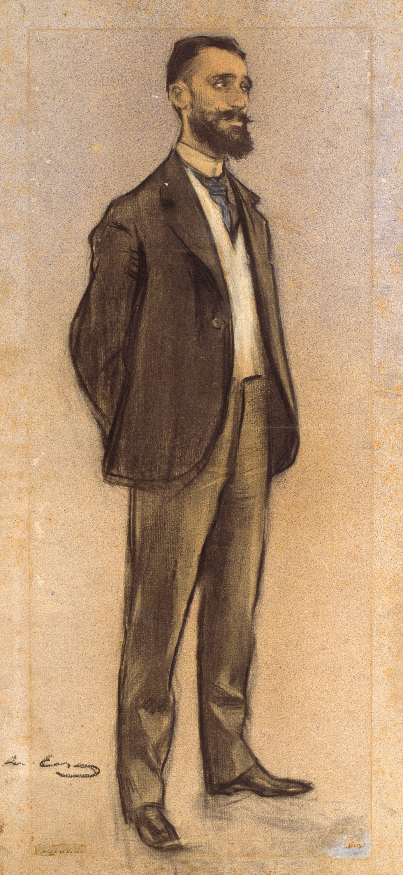 image for: Ramon Casas - Retrat de Jaume Massó i Torrents - Cap a 1897-1898