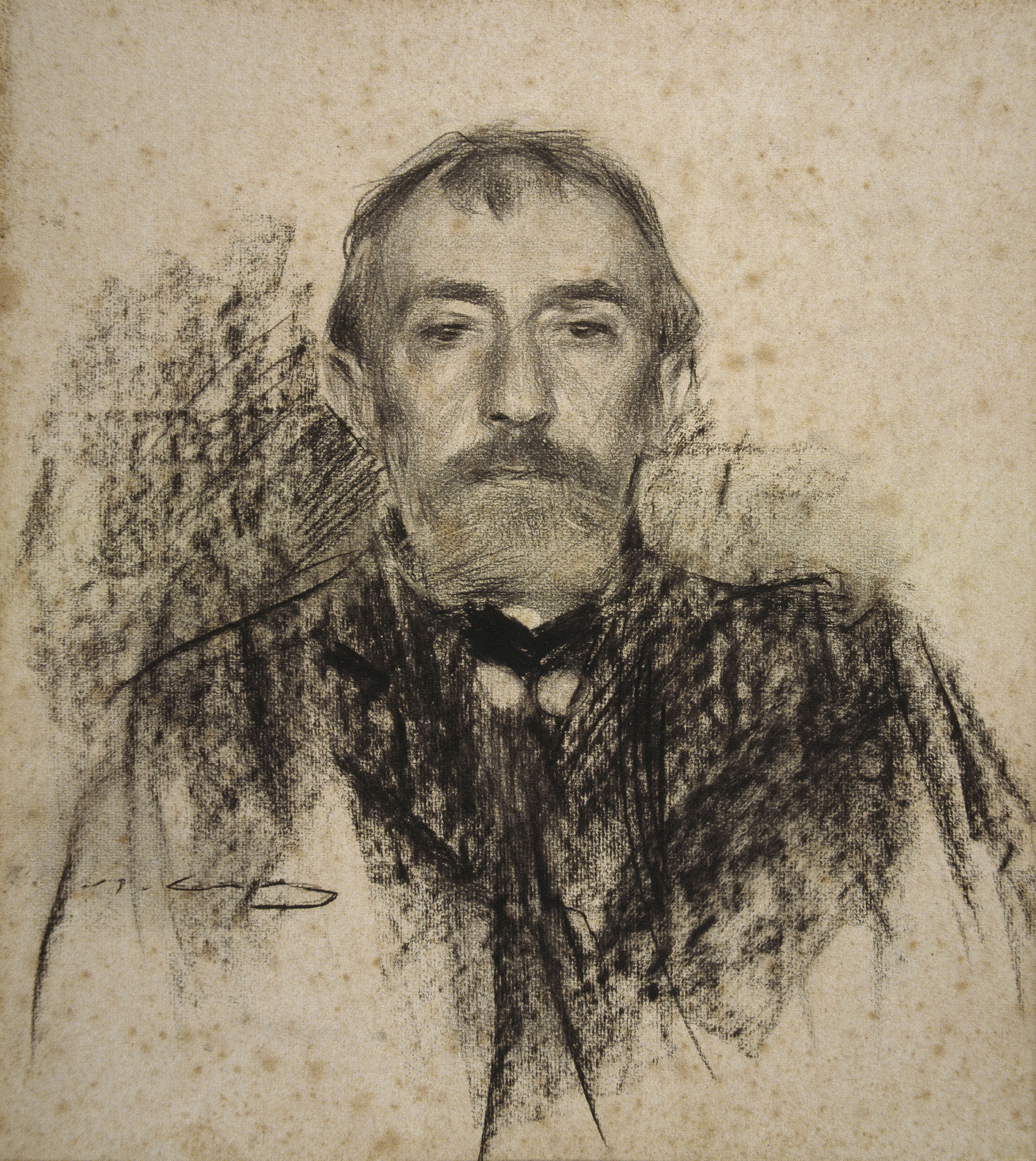 image for: Ramon Casas - Retrat d&#039;Henry Lerolle - Cap a 1902
