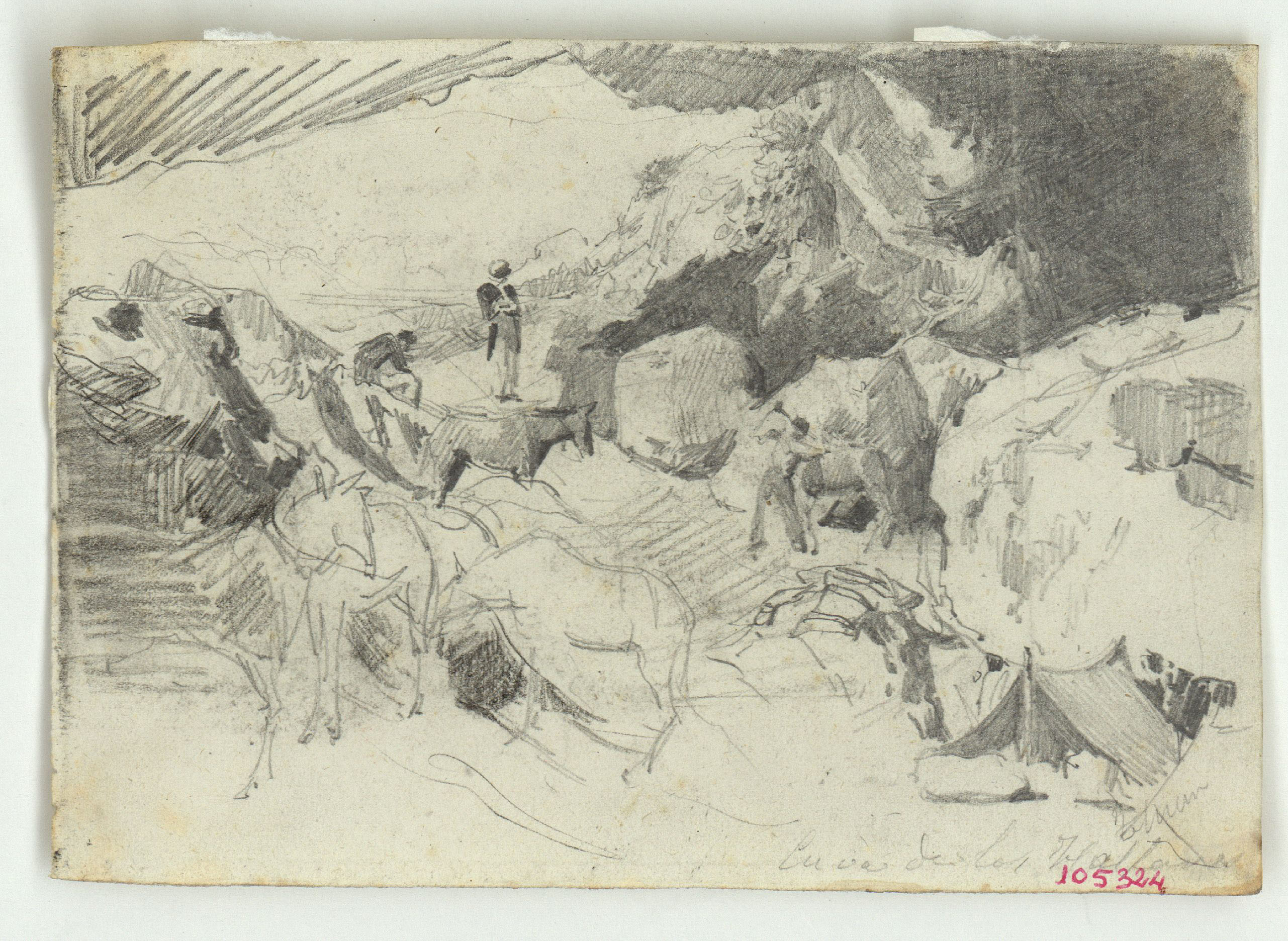 image for: Marià Fortuny - Paisatge marroquí - Cap a 1860-1862