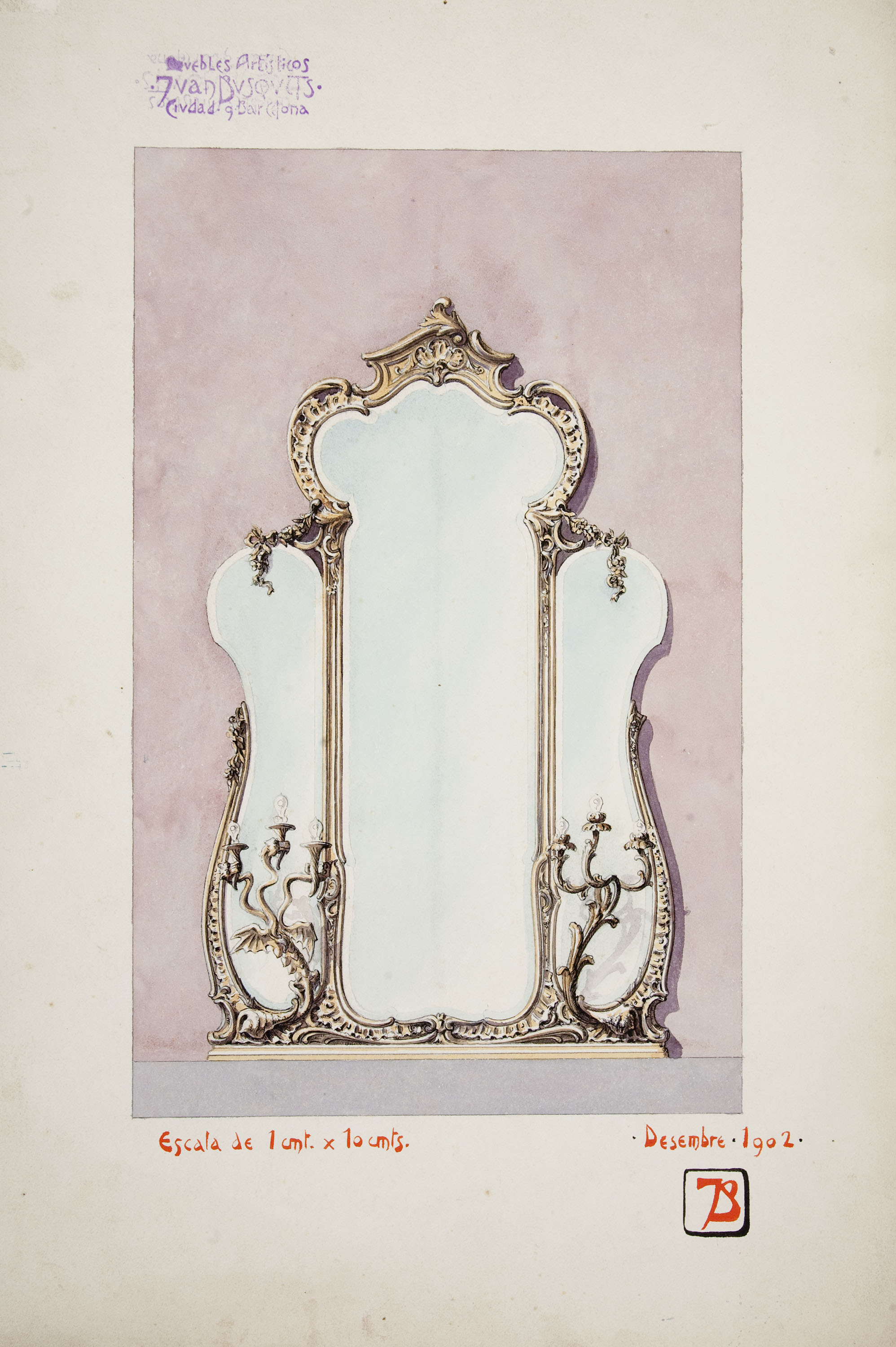 image for: Joan Busquets - Mirall - 1902