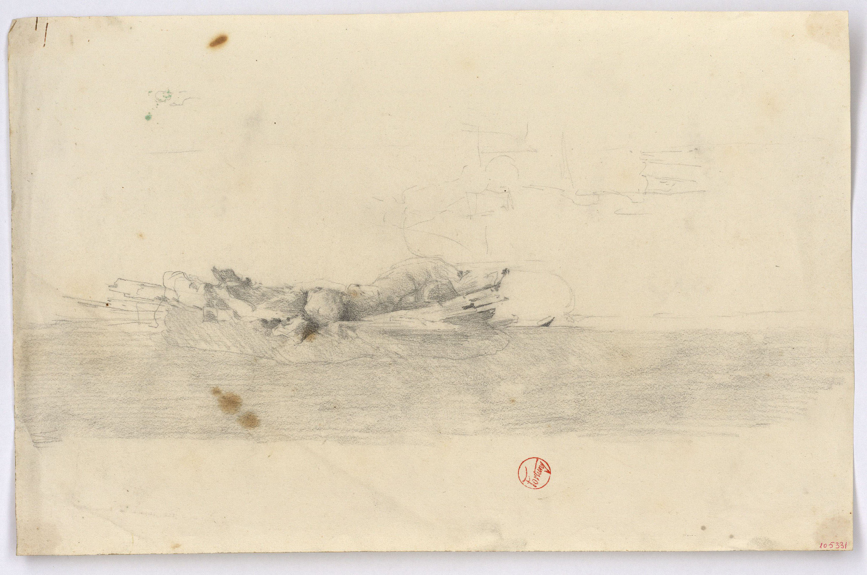 image for: Marià Fortuny - Paisatge [?] - Cap a 1867-1872