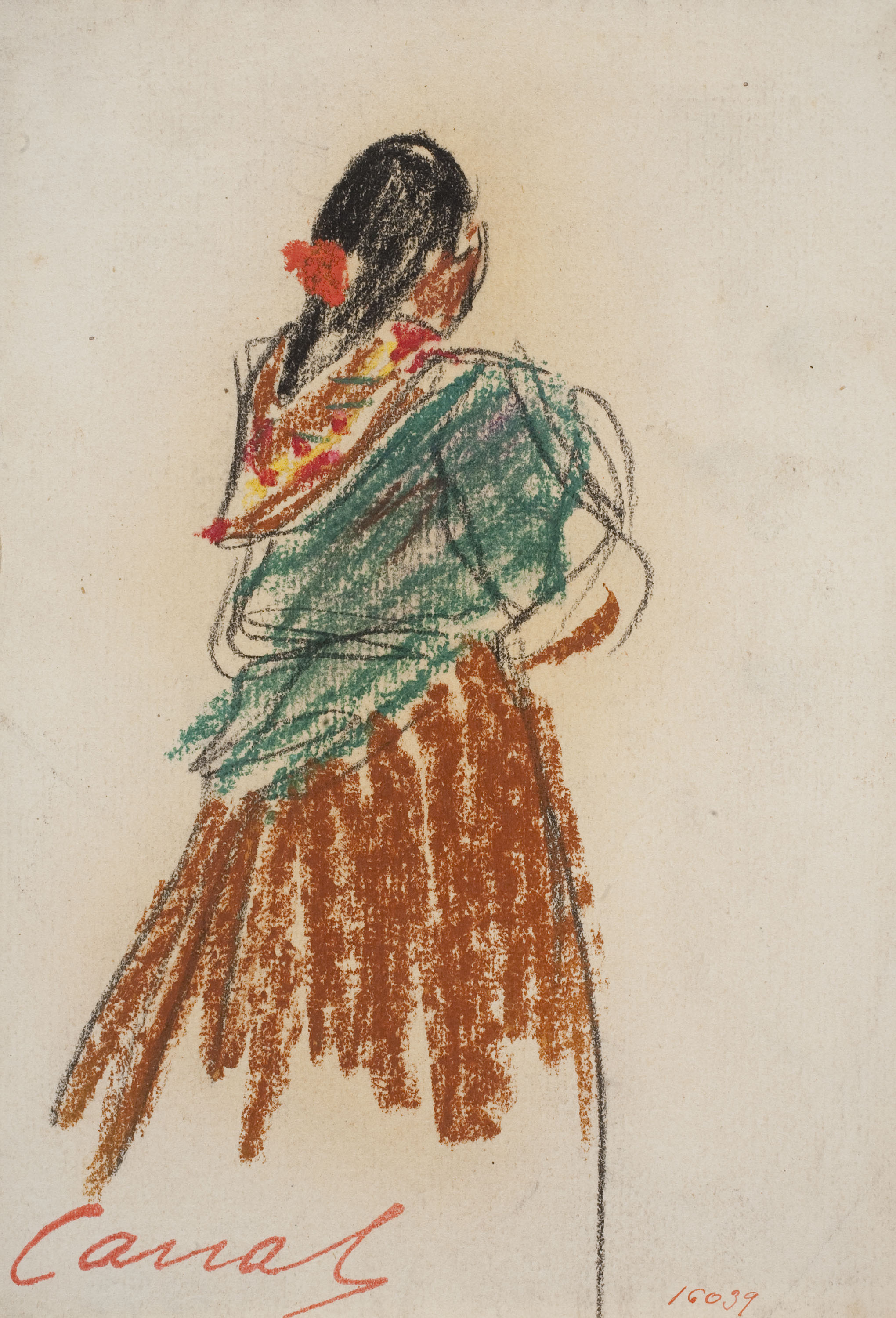 image for: Ricard Canals - Gitana - Cap a 1910