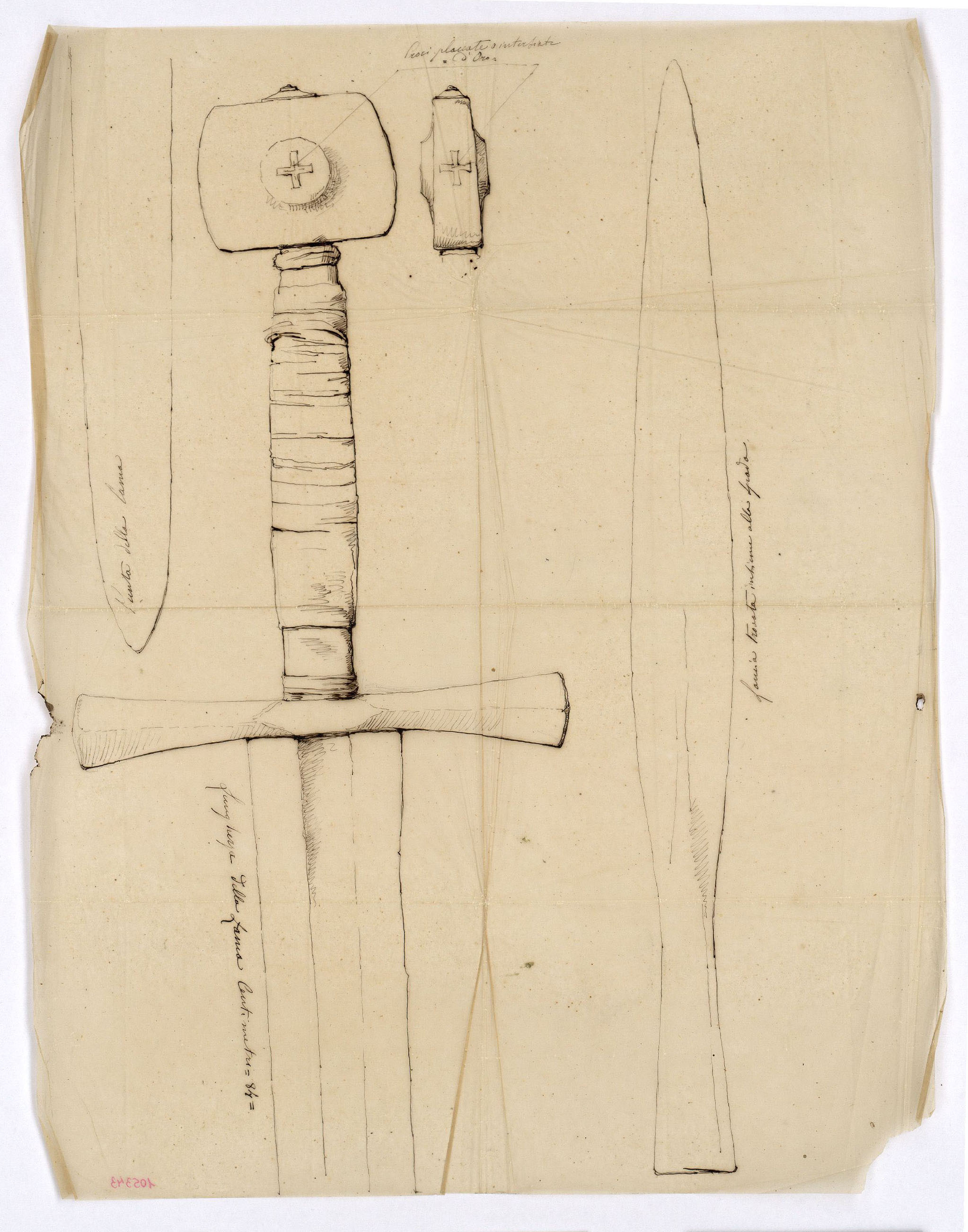 image for: Marià Fortuny - Espasa i llança - Cap a 1863-1866