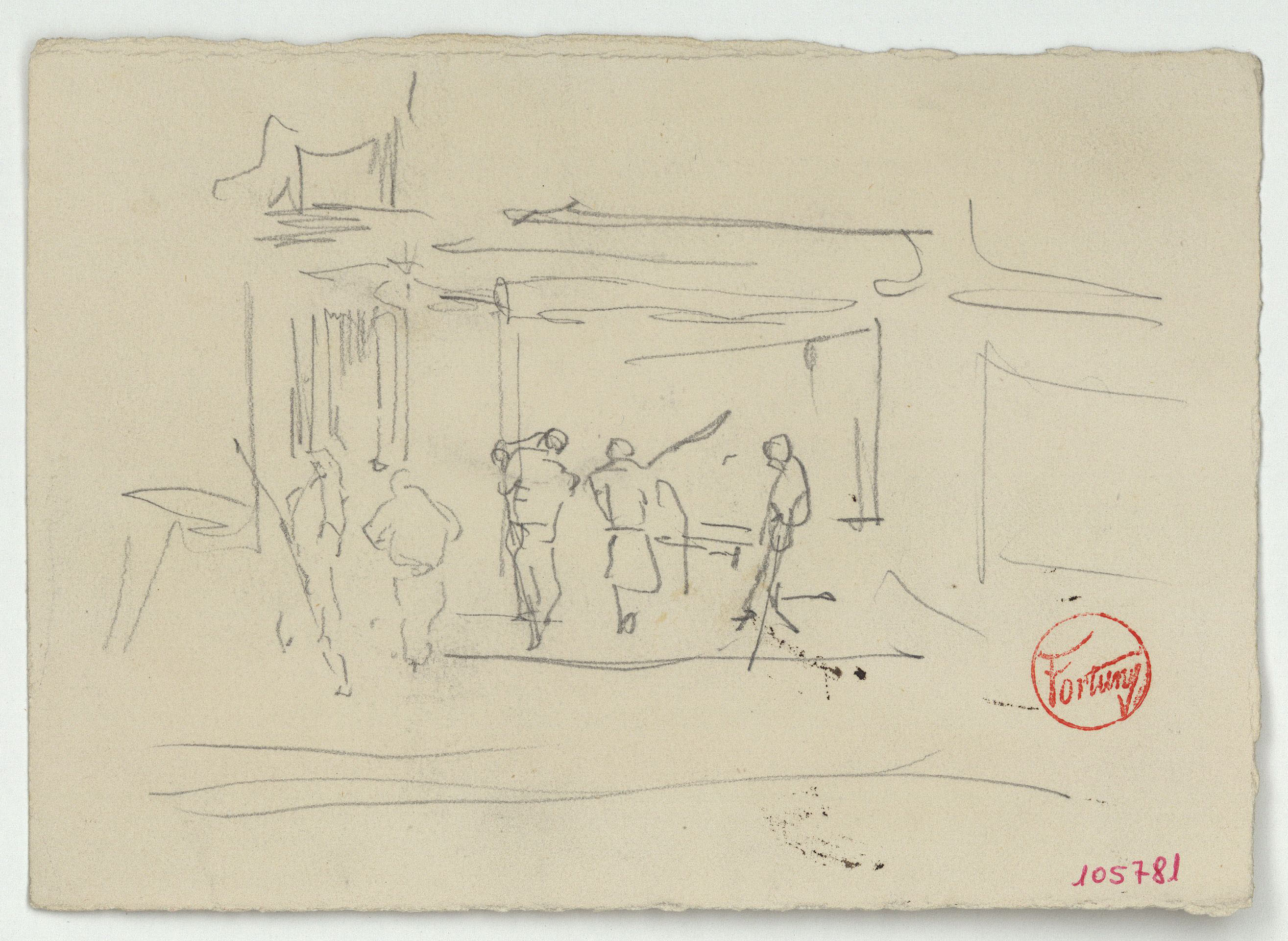 image for: Marià Fortuny - Figures - Cap a 1863-1866