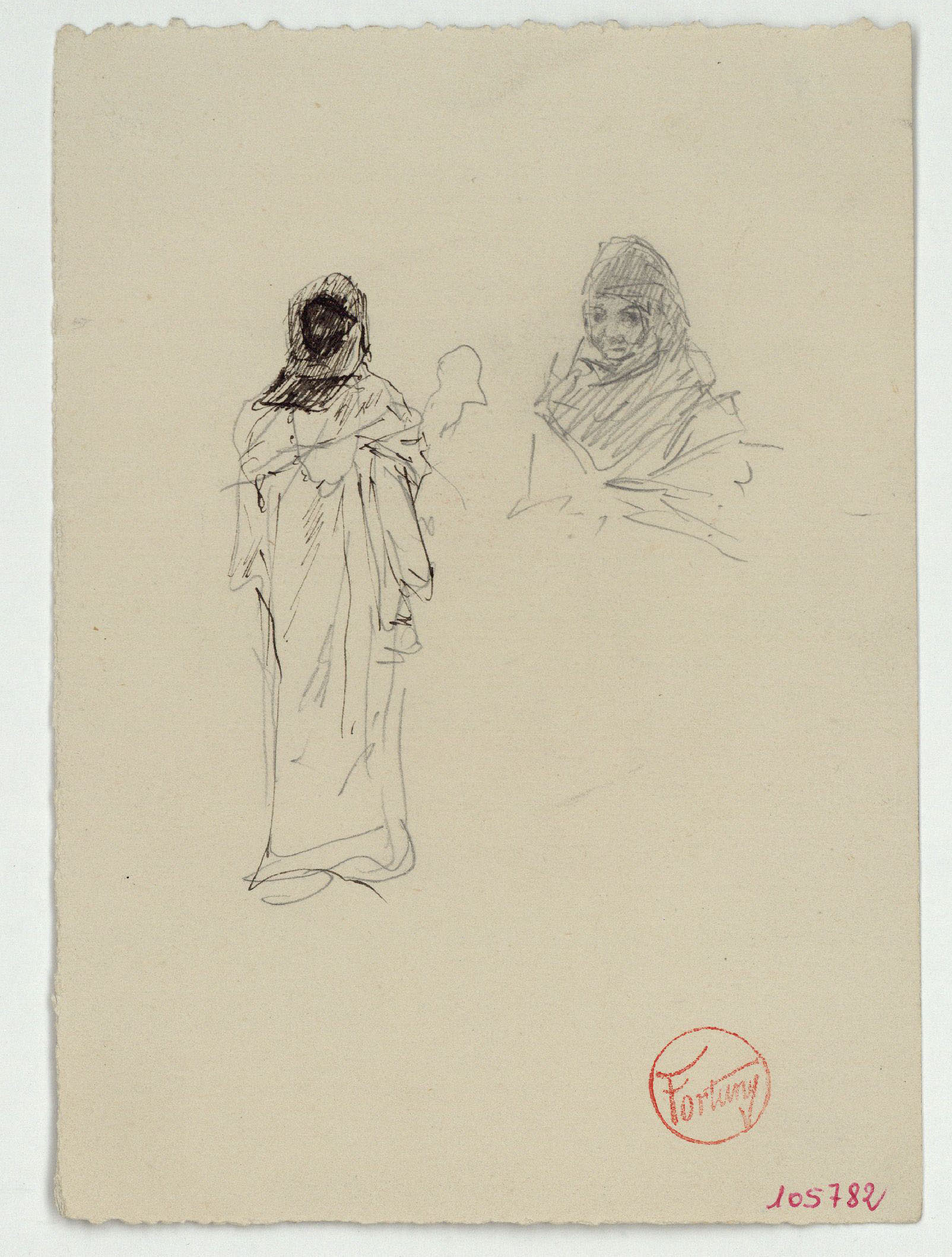 image for: Marià Fortuny - Marroquins - Cap a 1862-1867