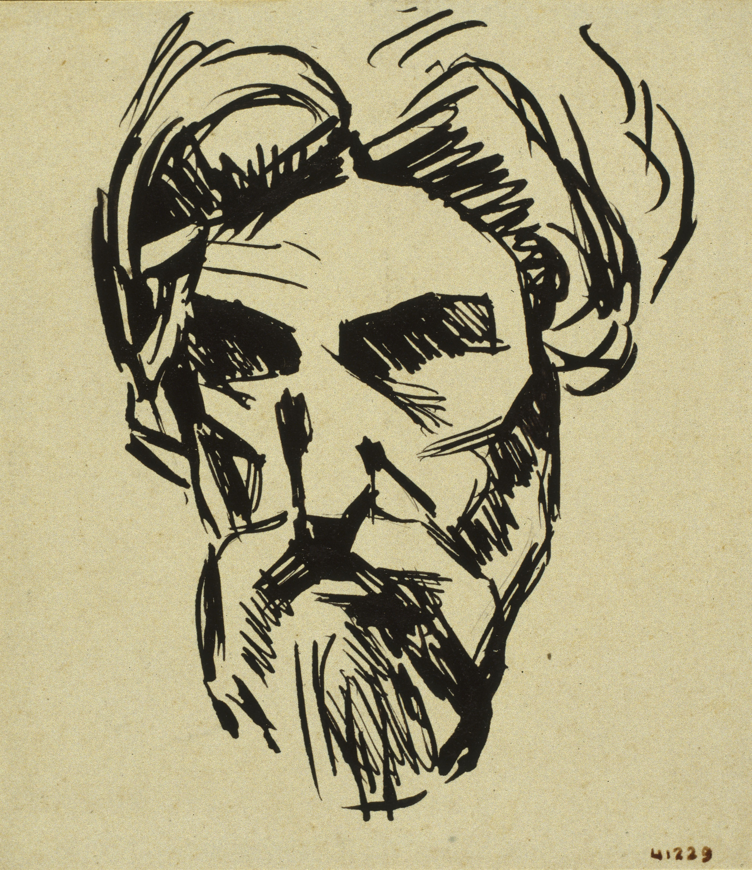 image for: Joaquim Torres-García - Autoretrat - Cap a 1917