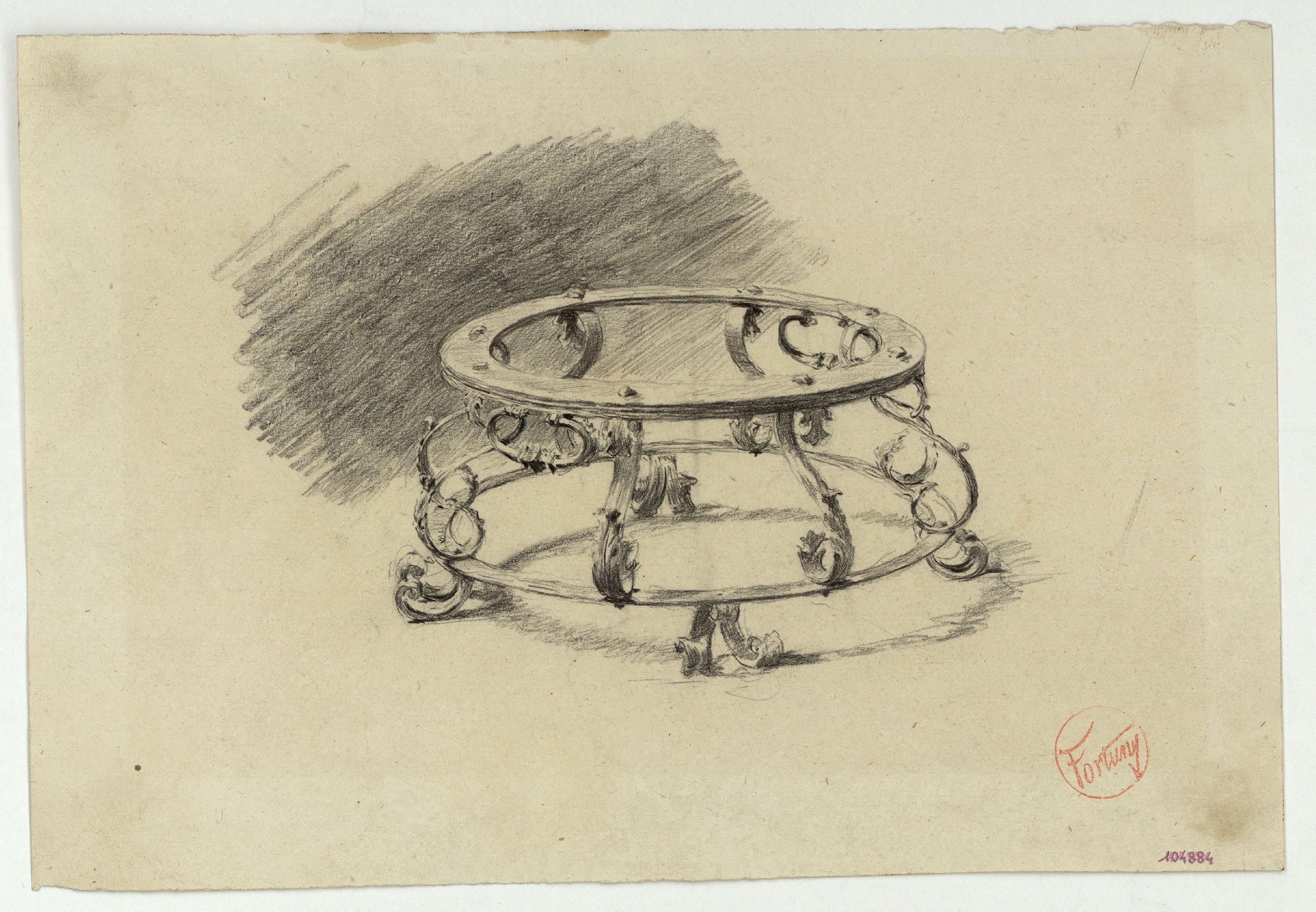 image for: Marià Fortuny - Estudi per al quadre «La vicaria» - Cap a 1868-1870