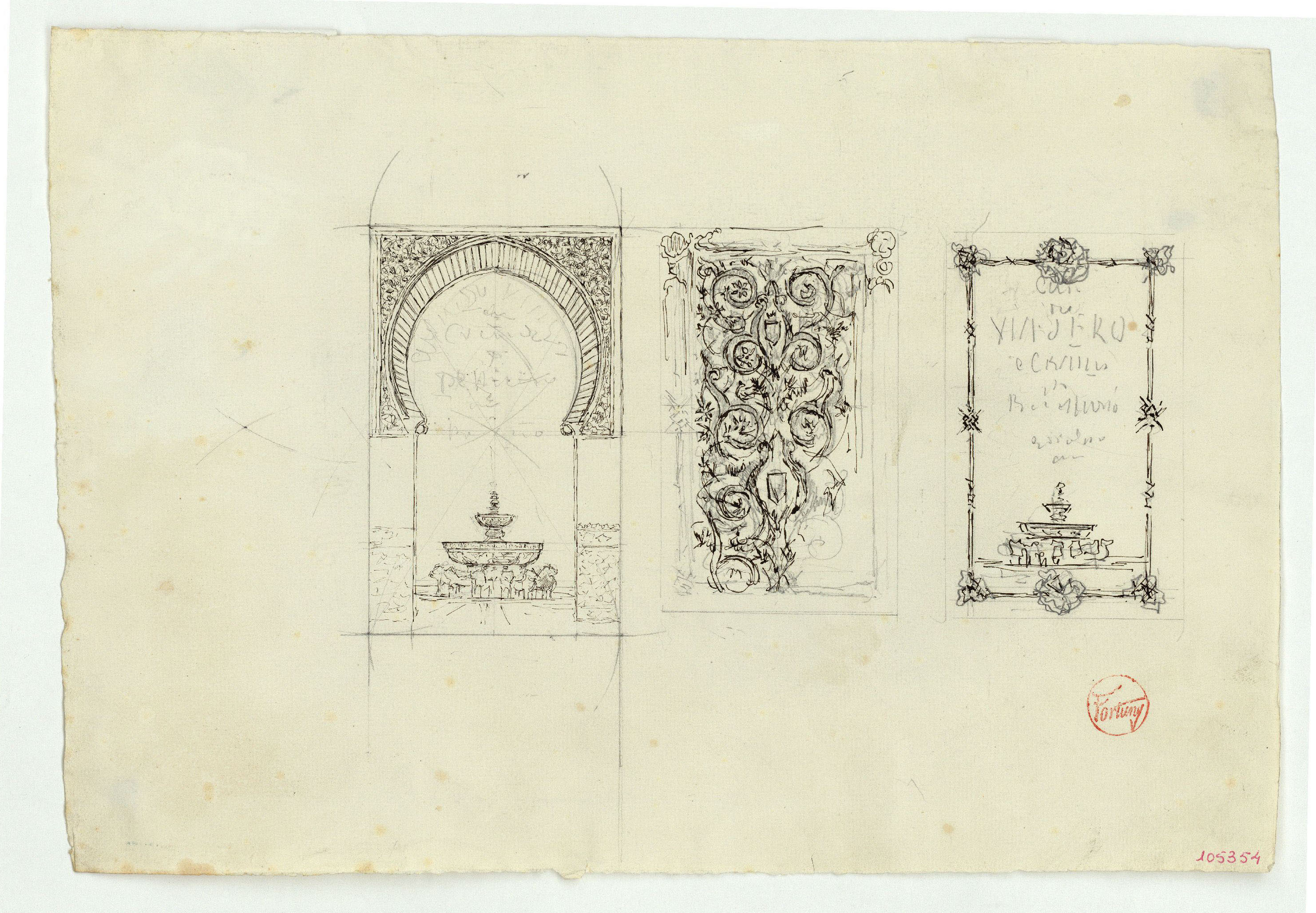 image for: Marià Fortuny - Portades de llibre - Cap a 1870-1872