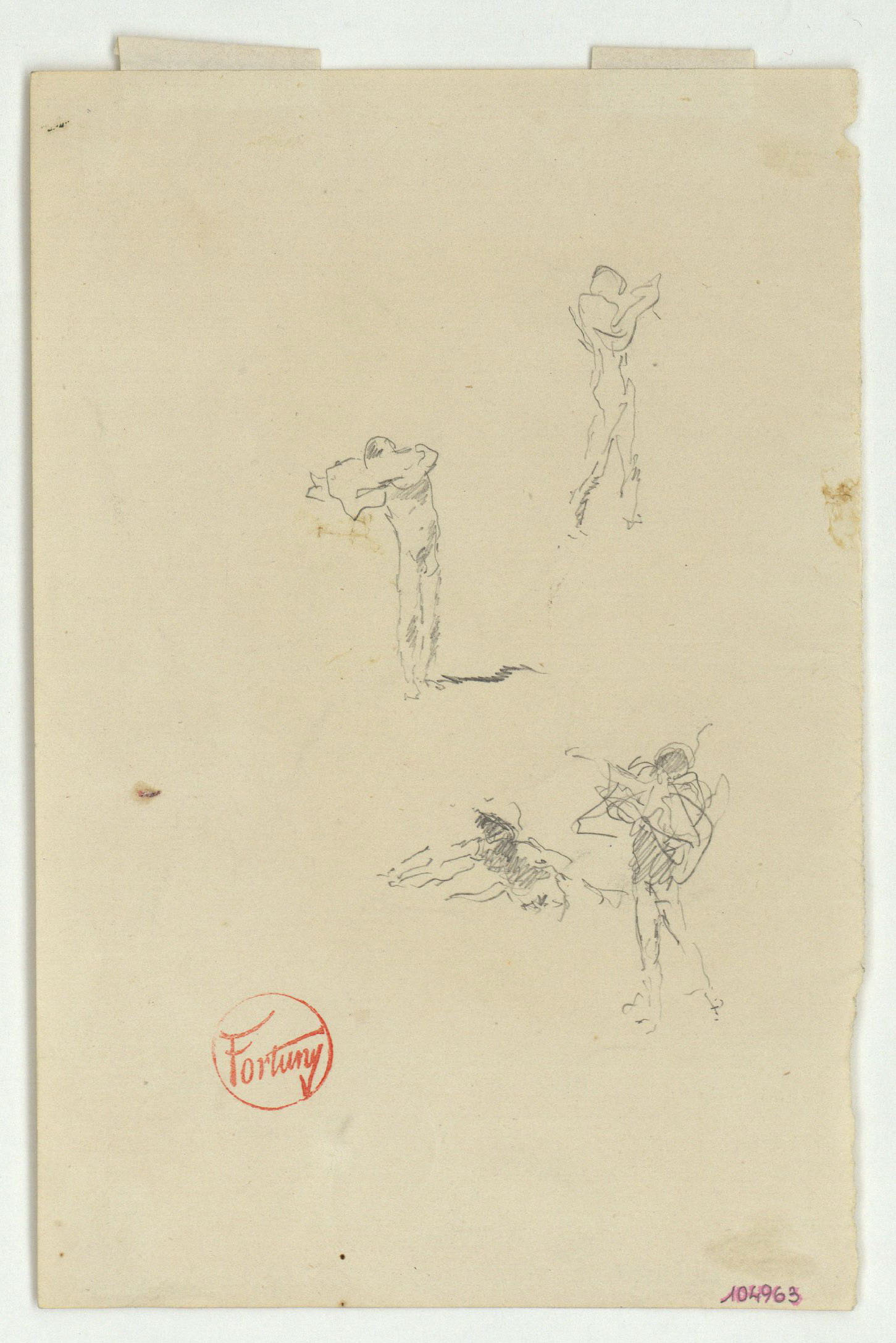 image for: Marià Fortuny - Nens despullant-se - Cap a 1874