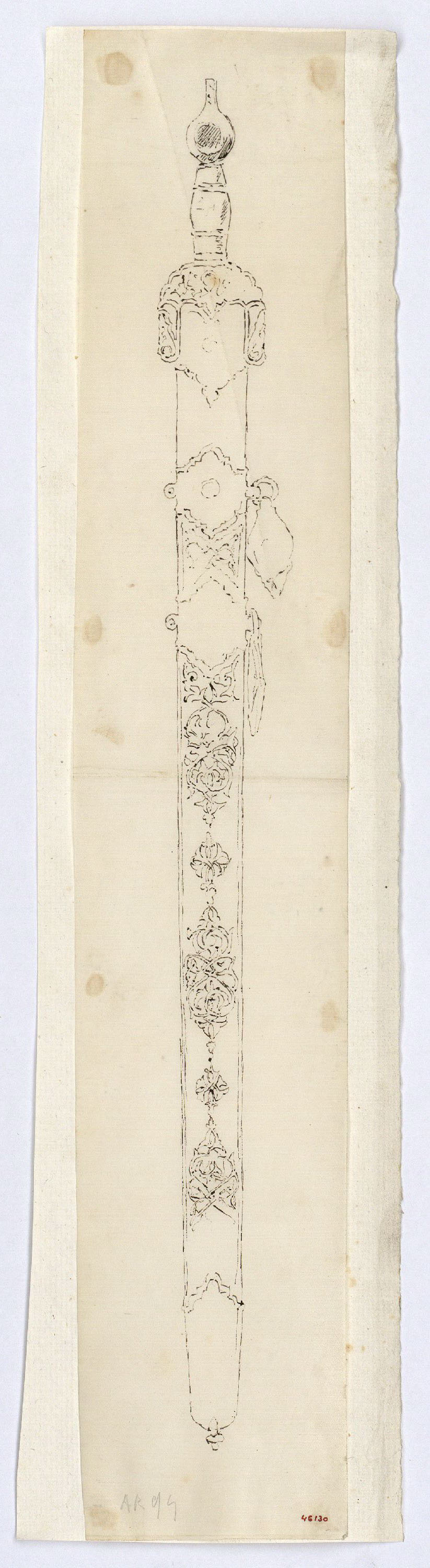 image for: Marià Fortuny - Espasa d&#039;estil musulmà - Cap a 1870-1872