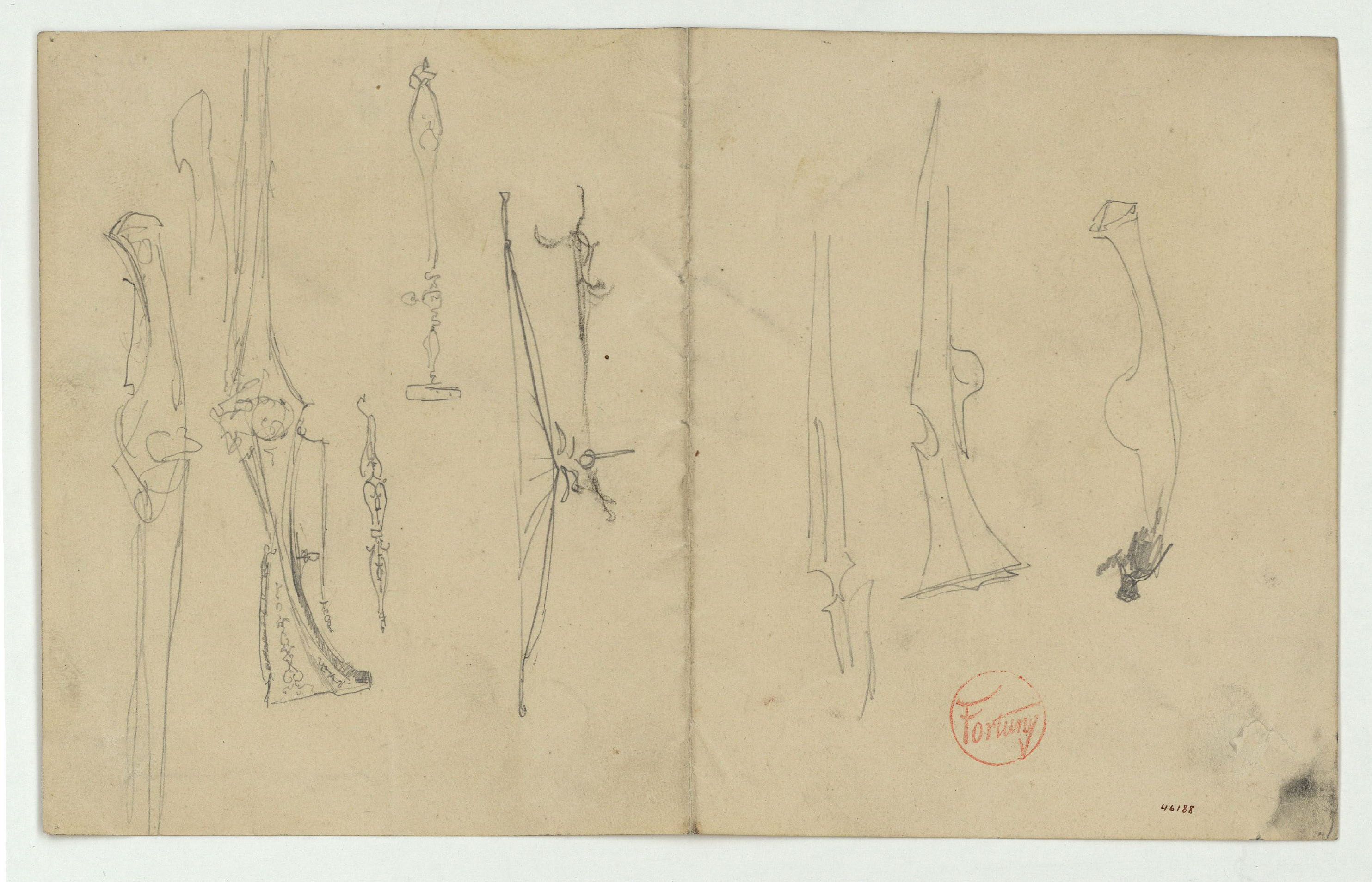 image for: Marià Fortuny - Pistoles - Cap a 1863-1872