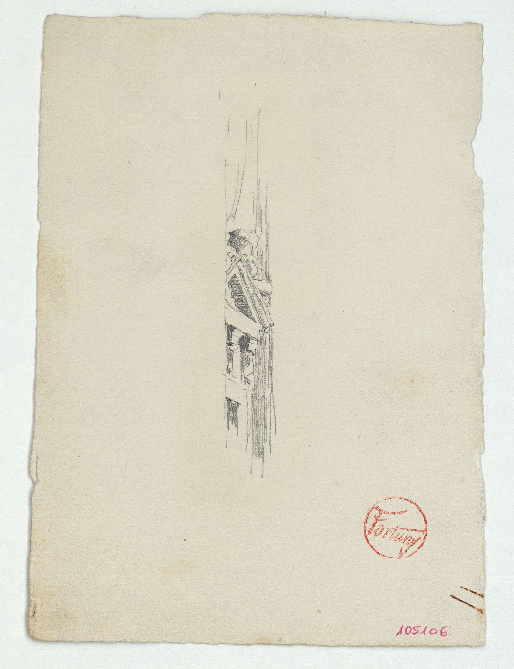 image for: Marià Fortuny - Estructura arquitectònica - Cap a 1867-1872