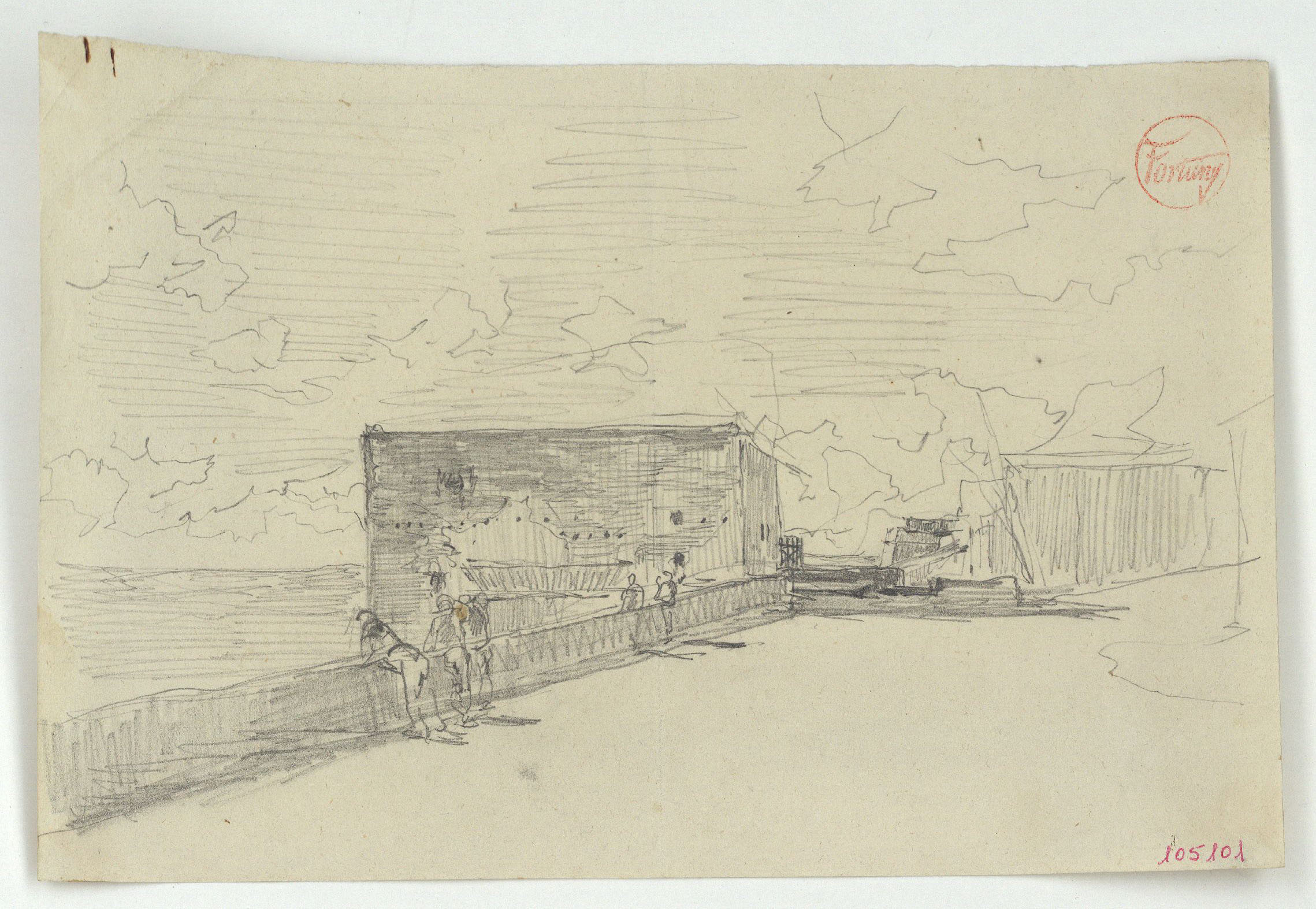 image for: Marià Fortuny - Porta de la Justícia de l’Alhambra de Granada - 1870-1872