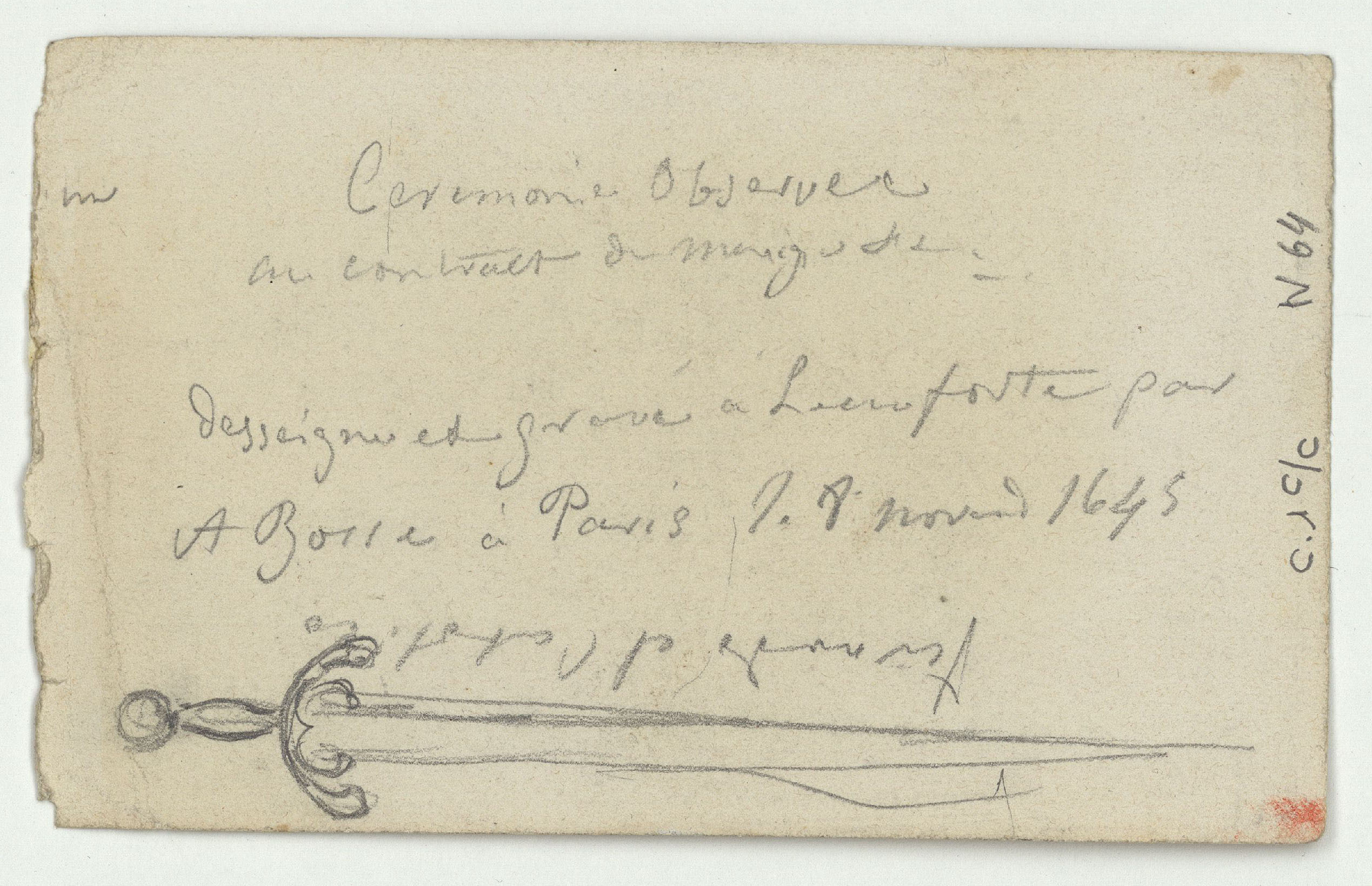 image for: Marià Fortuny - Figures masculines amb indumentària del segle XVI (anvers) / Espasa de Ferran el Catòlic (revers) - Cap a 1867-1872 [1]