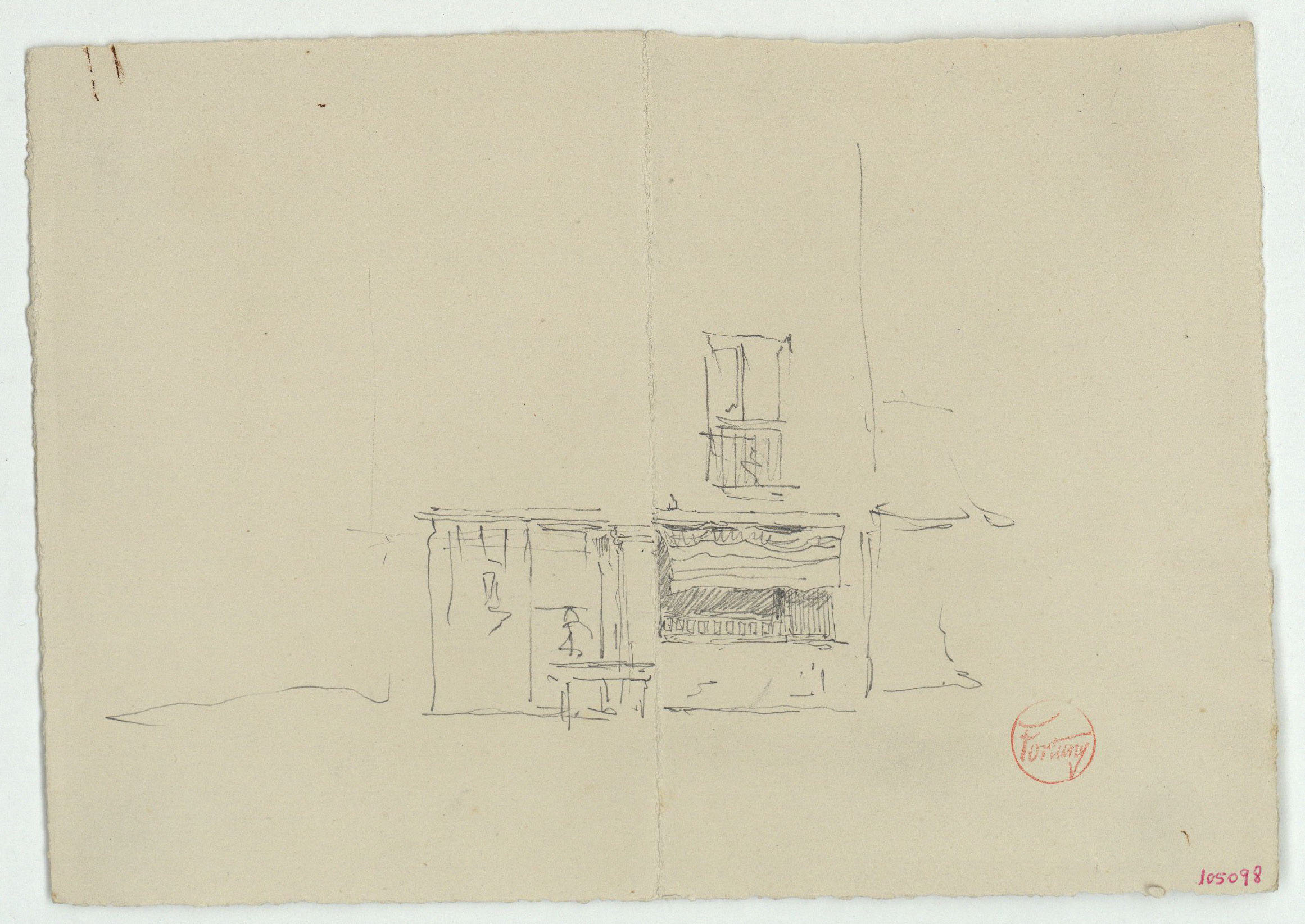 image for: Marià Fortuny - Carrer - Cap a 1867-1872