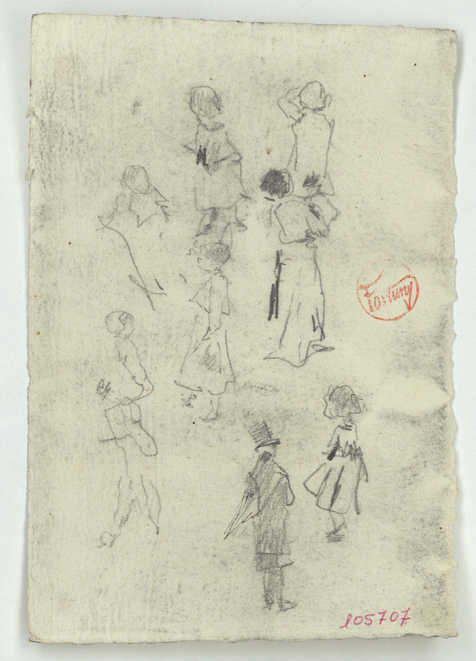 image for: Marià Fortuny - Figures - Cap a 1863-1867