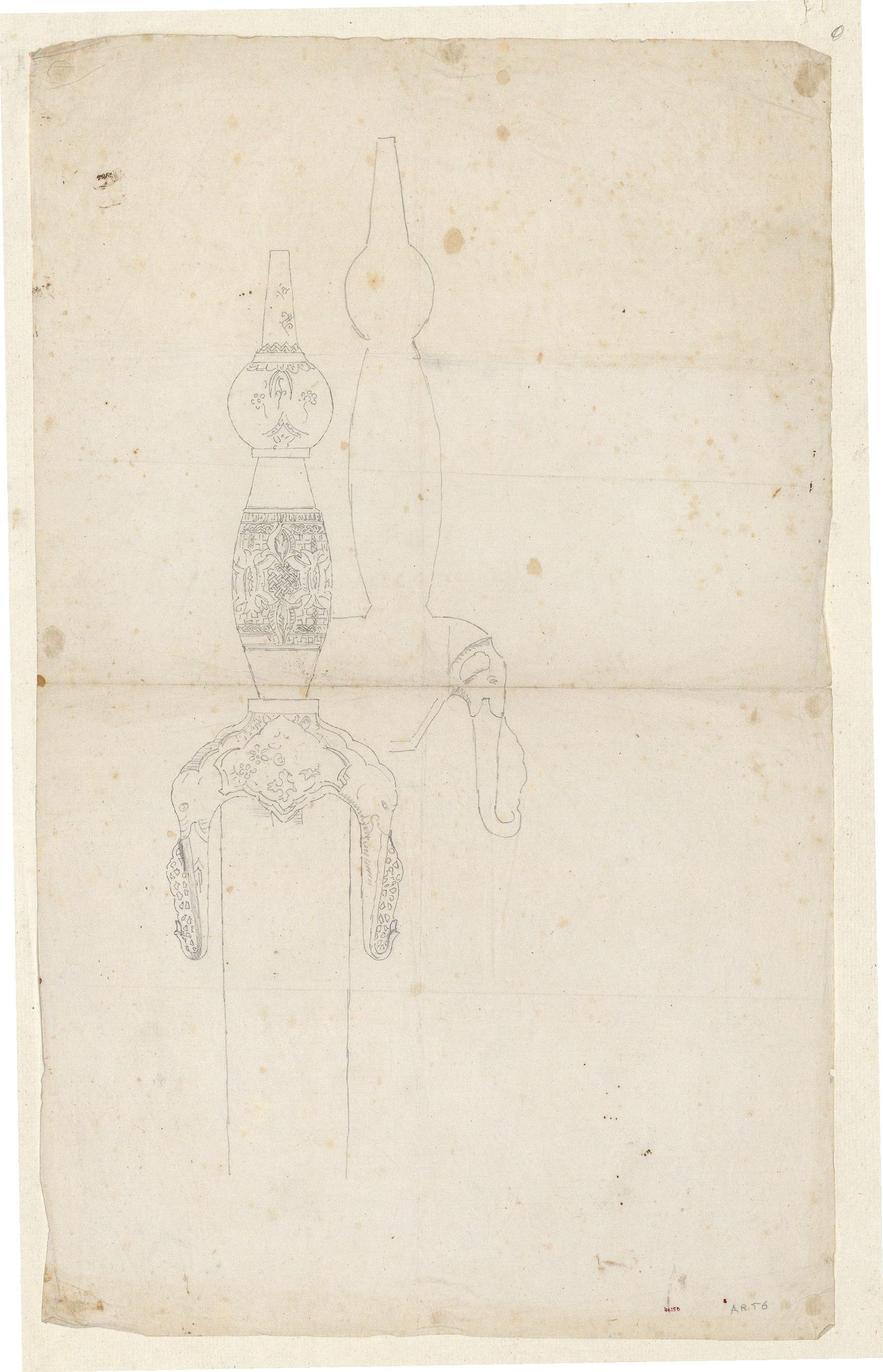 image for: Marià Fortuny - Espasa d&#039;estil musulmà - Cap a 1867-1872